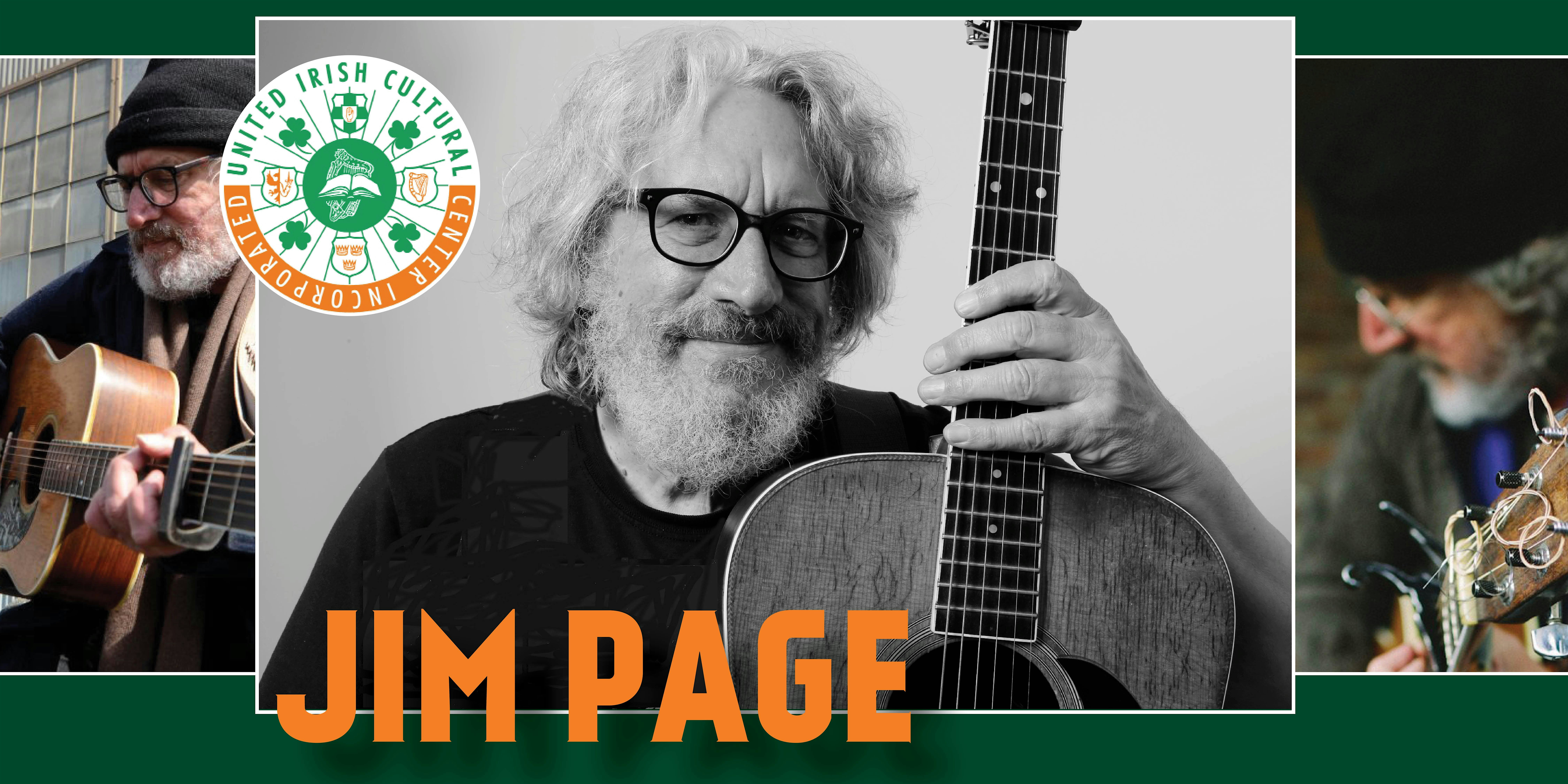 Jim Page in Concert at United Irish Cultural Center – San Francisco, CA