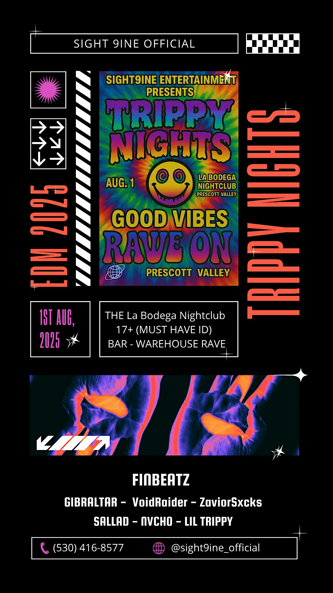 Trippy Nights at 5880 N Prairie Ln – Prescott Valley, AZ