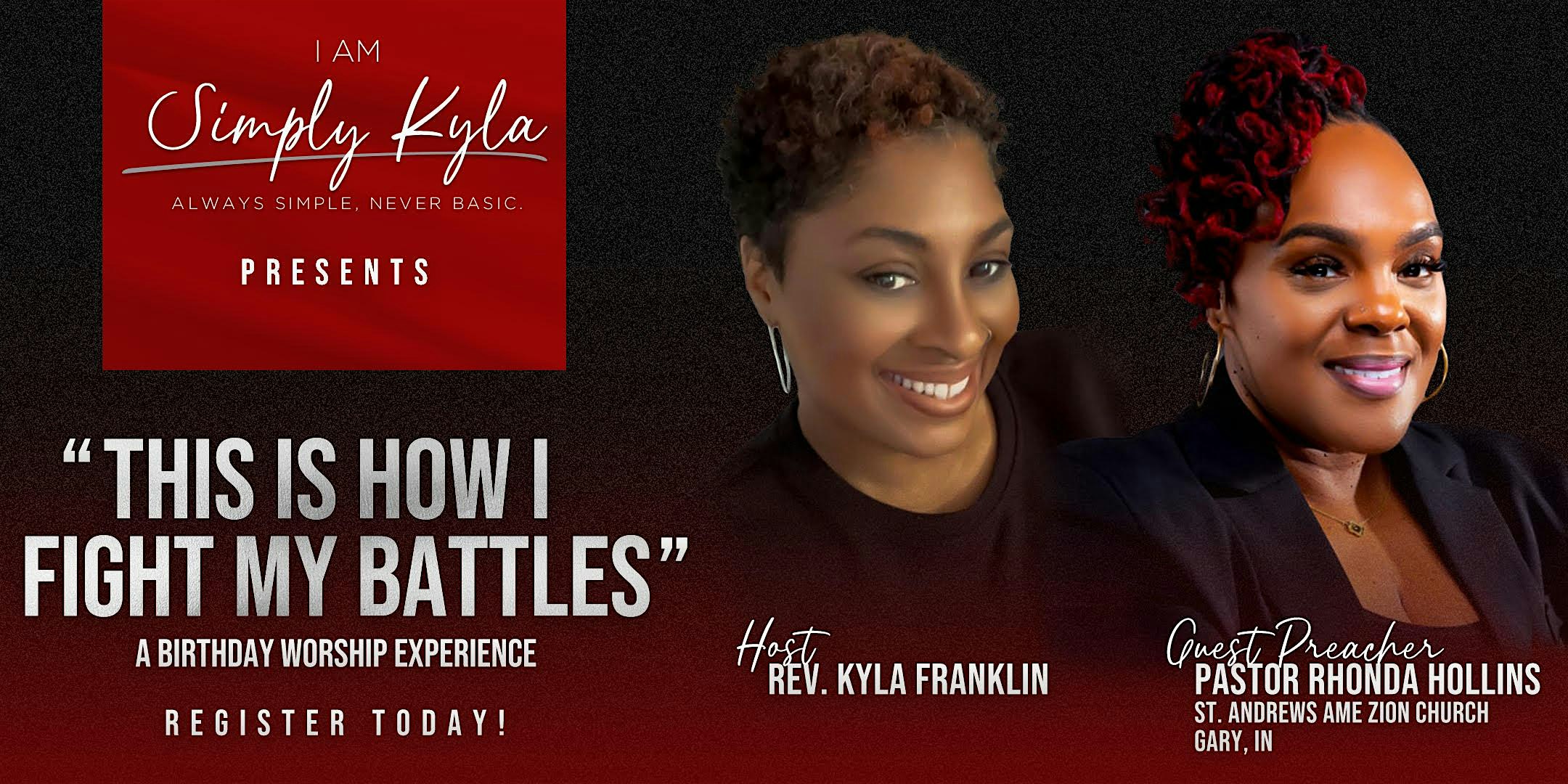 “THIS IS HOW I FIGHT MY BATTLES” – A Birthday Worship Experience at Bethel United Methodist Church – Indianapolis, IN