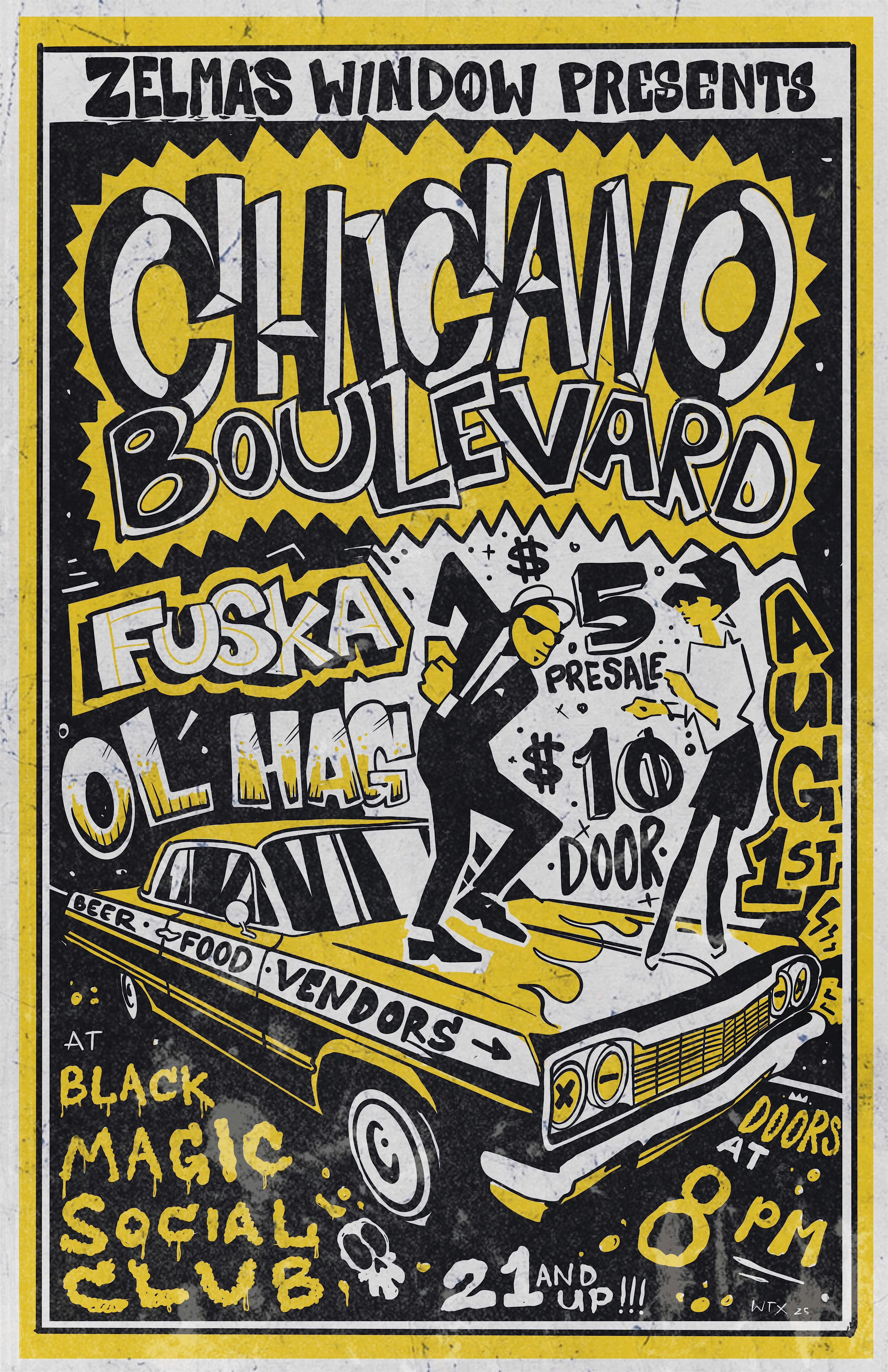 Chicano Boulevard with Fuska, Ol’Hag at Black Magic Social Club – Houston, TX
