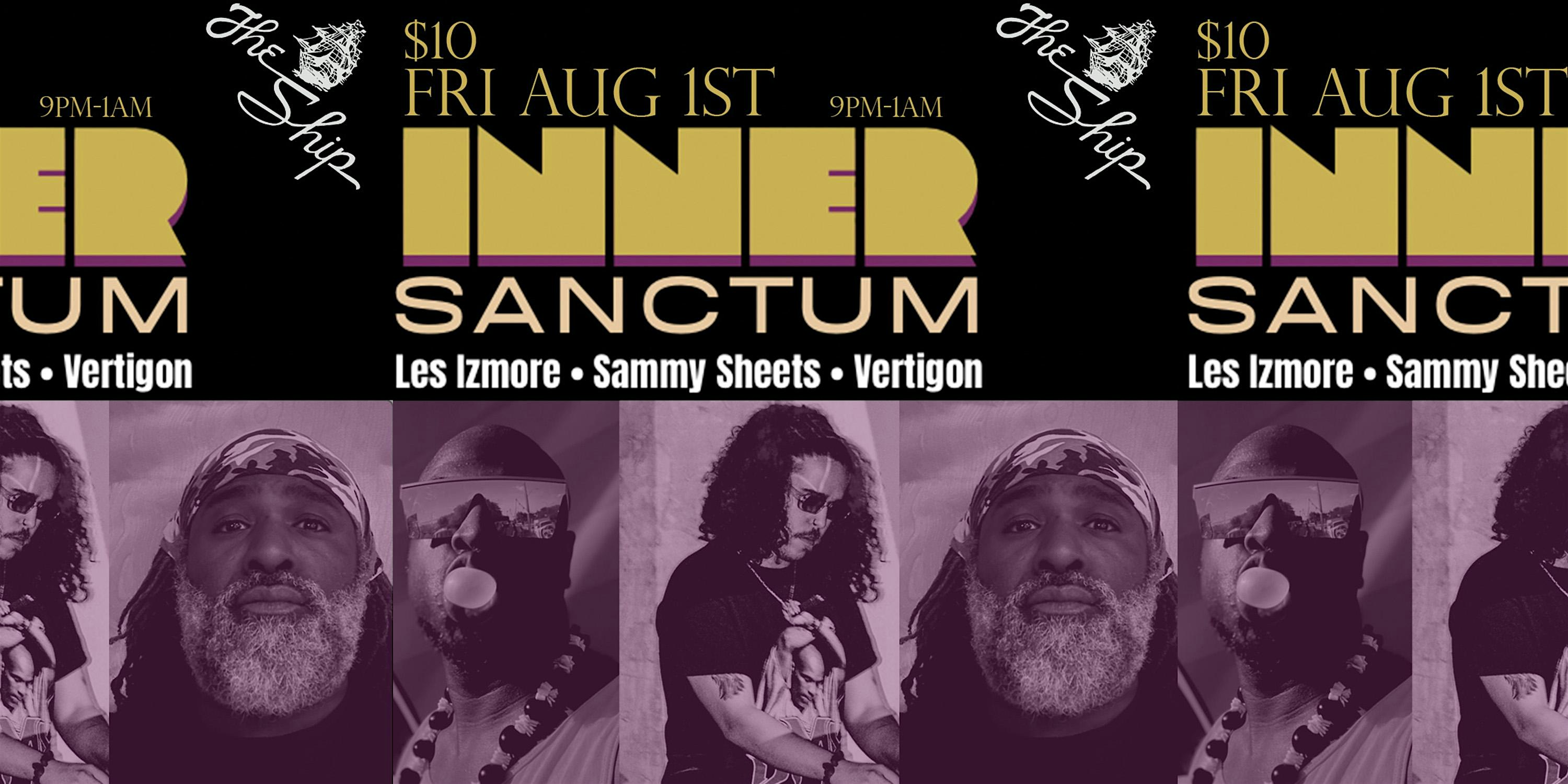 Inner Sanctum~404 Dj Crew with Les Izmore, Sammy Sheets and Vertigon at The Ship – Kansas City, MO