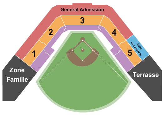 Quebec Capitales vs. Tri-City ValleyCats at Stade CANAC – Quebec, Canada