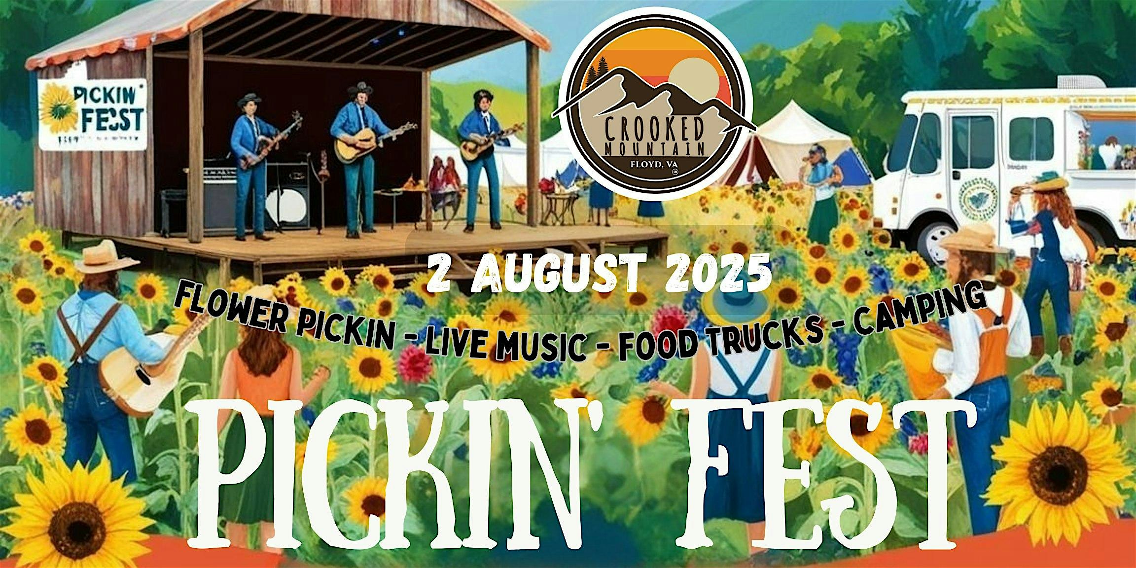 Pickin Fest at Crooked Mountain – Floyd, VA