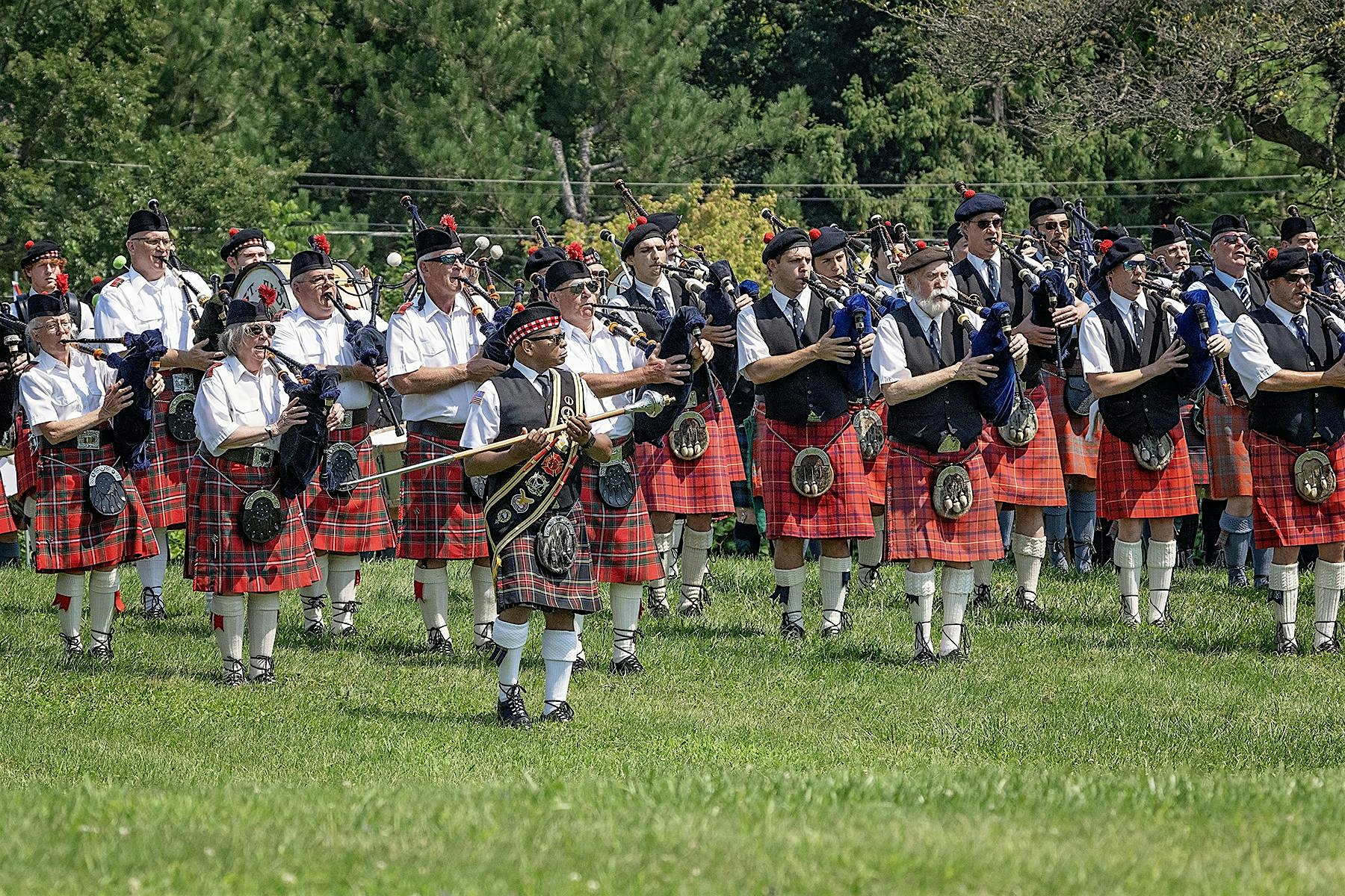 St. Andrew’s Society of Detroit 2025 Highland Games Pipe & Drum Event Entry at Greenmead Historical Park – Livonia, MI