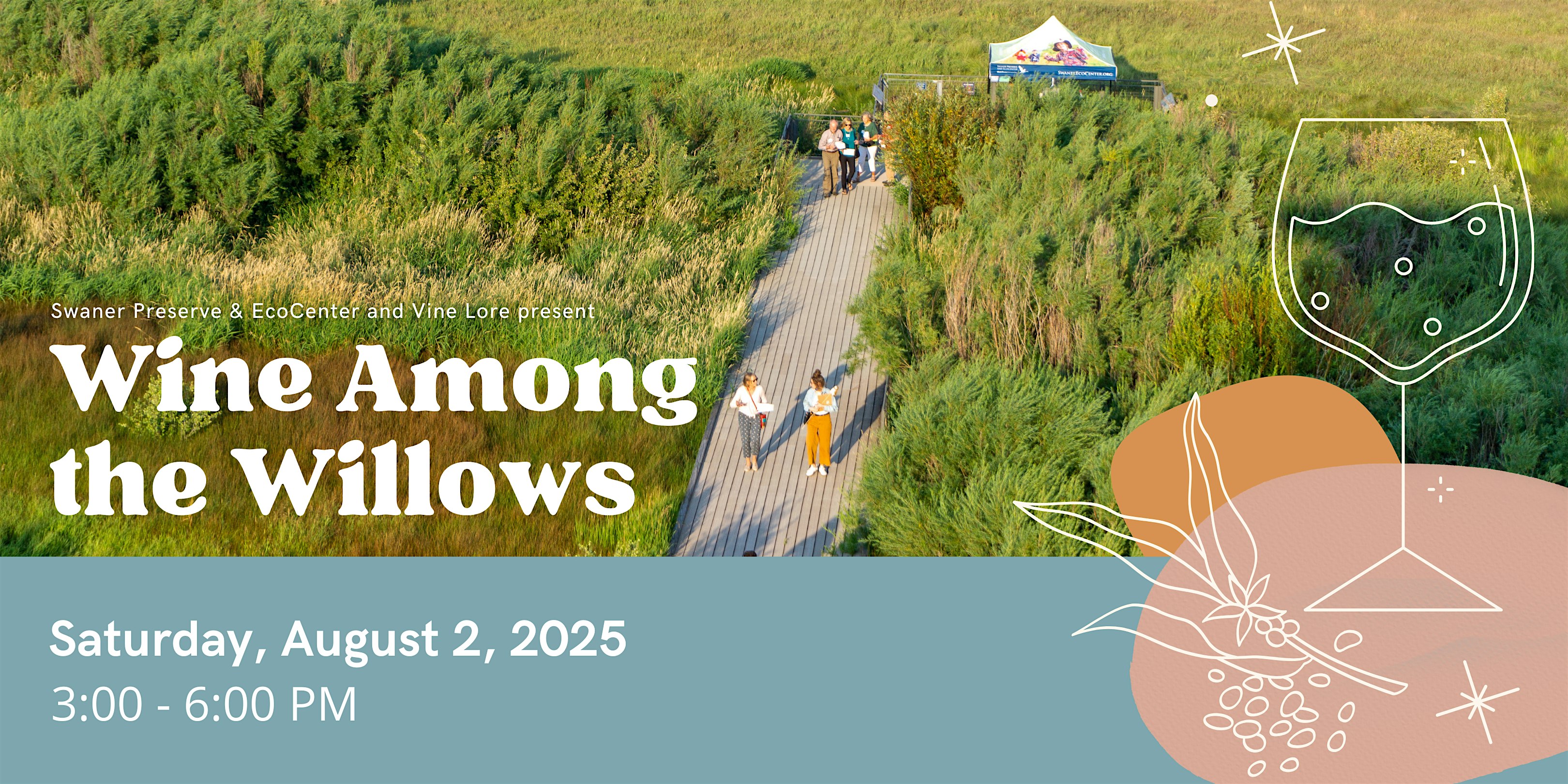 Wine Among the Willows at Swaner Preserve & EcoCenter – Park City, UT