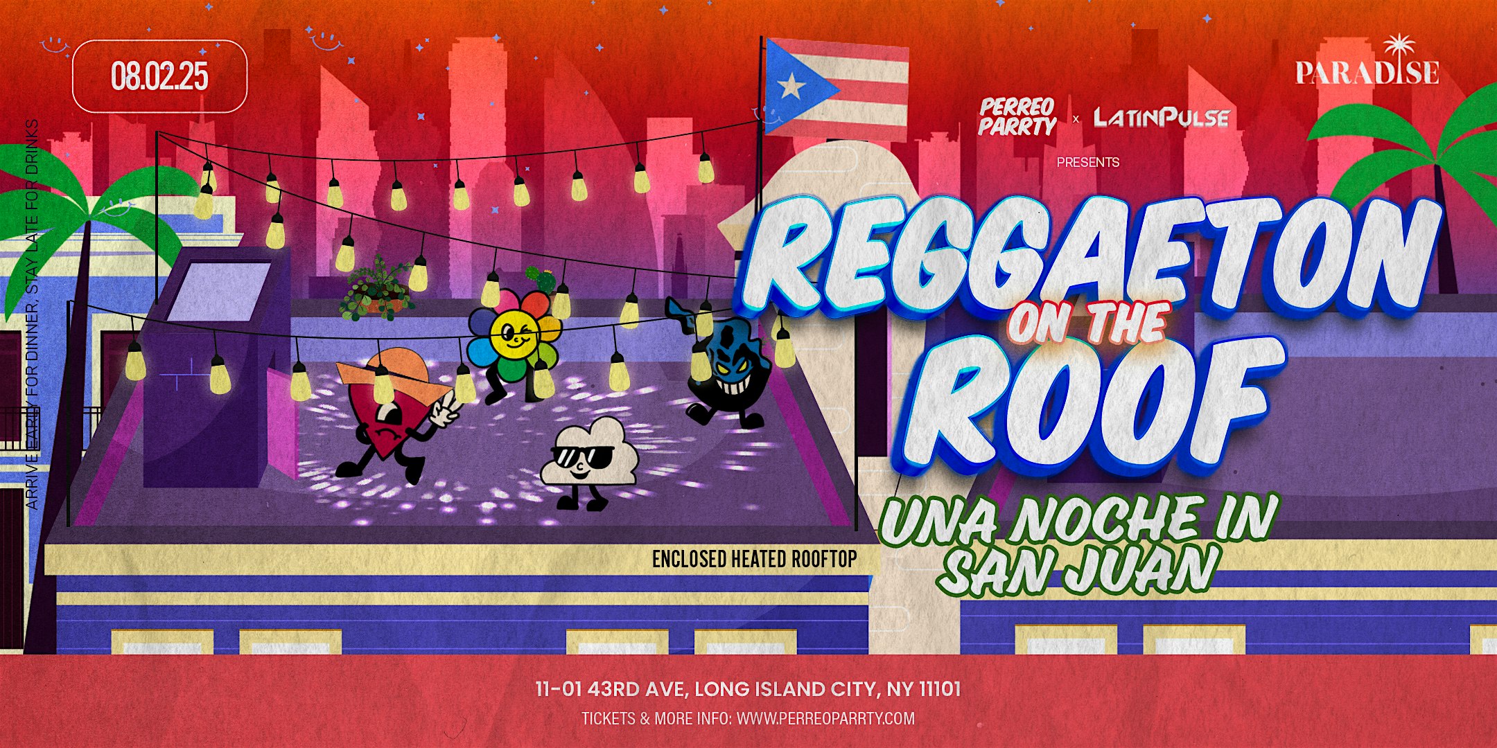 Puerto Rico Night – Una Noche in San Juan Reggaeton Party NYC at Lost in Paradise – New York City, NY