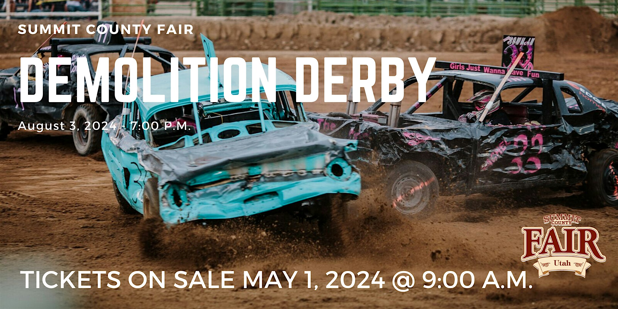 2025 Demolition Derby at Summit County Fairgrounds – Coalville, UT