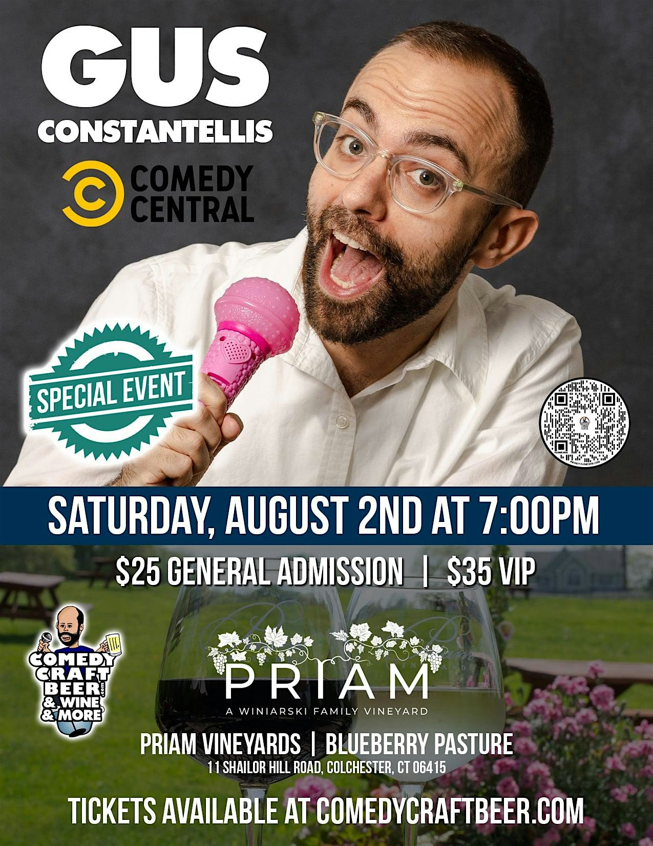 Gus Constantellis at Priam Vineyards at Priam Vineyards a Winiarski Family Vineyard – Colchester, CT