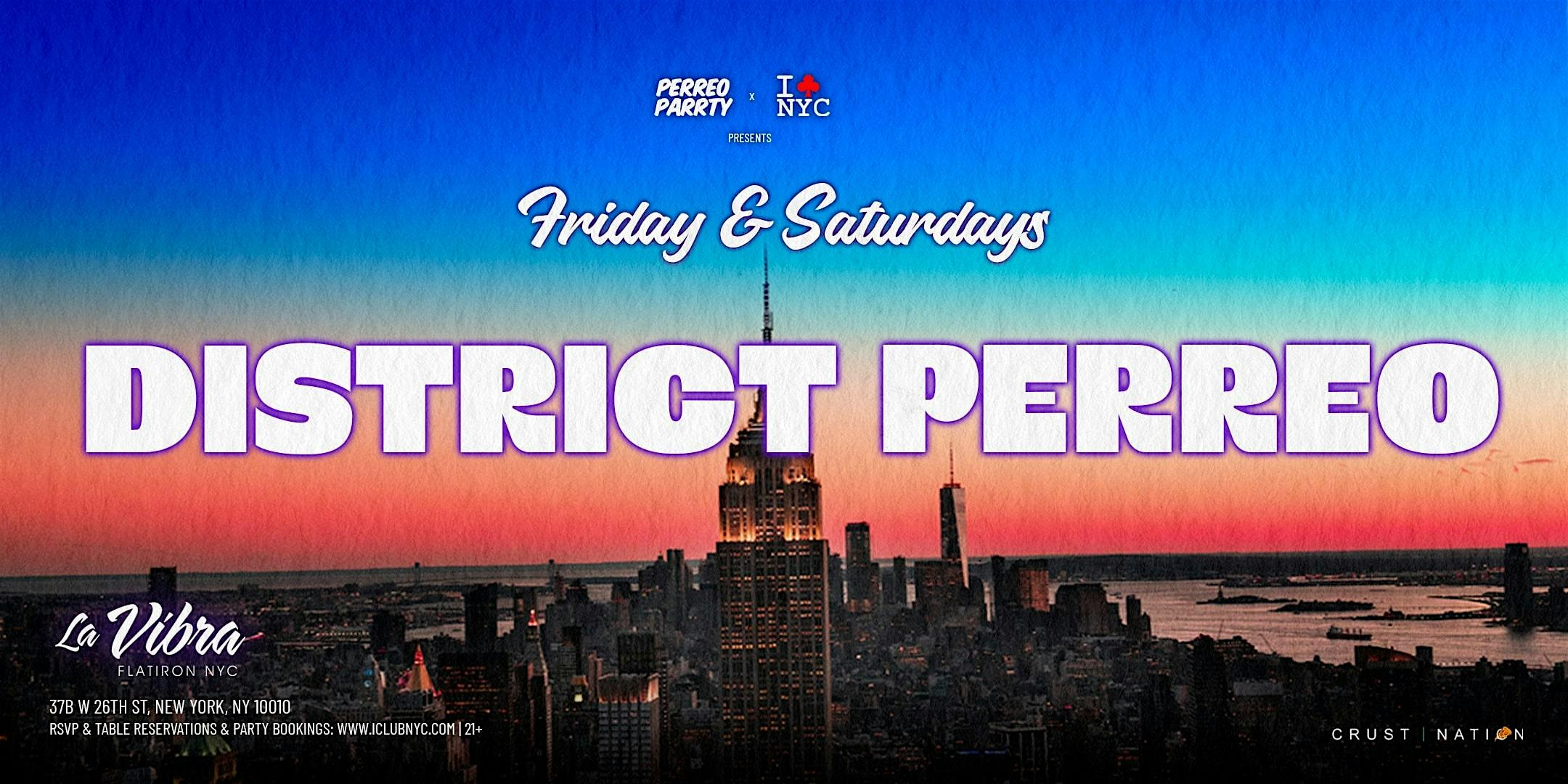 PERREO iN THE CITY – Latin Reggaeton party @ copa at Copacabana Nightclub – New York, NY