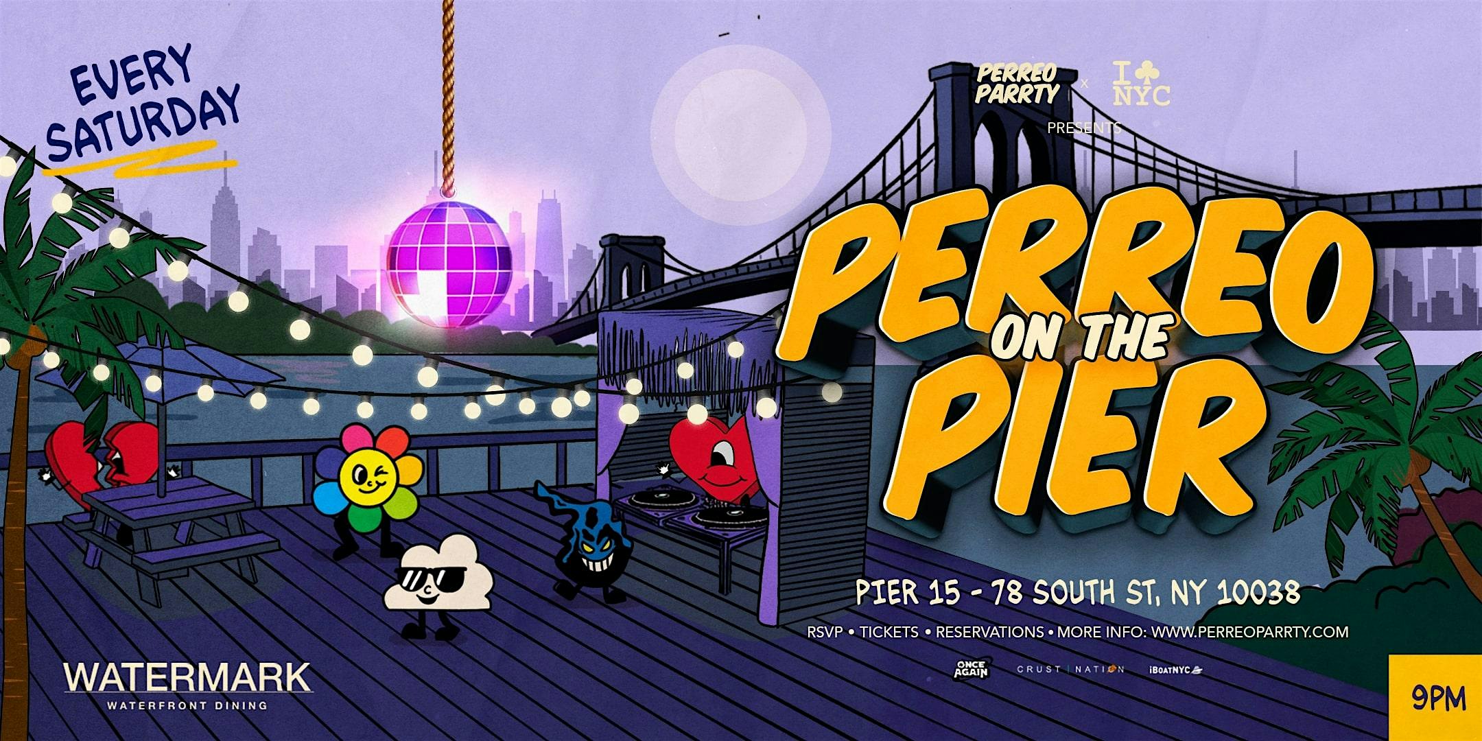 Perreo on the Pier – Open-Air Latin & Reggaeton Dance Party NYC at Watermark – New York, NY