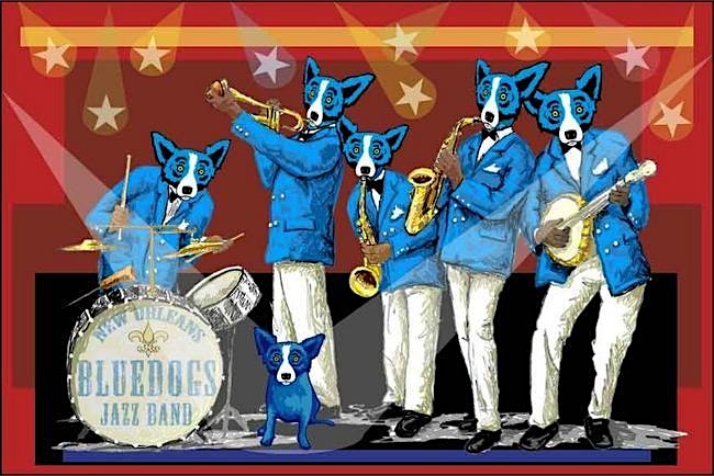 Blue Dogs in the Night at George Rodrigue Foundation of the Arts – New Orleans, LA