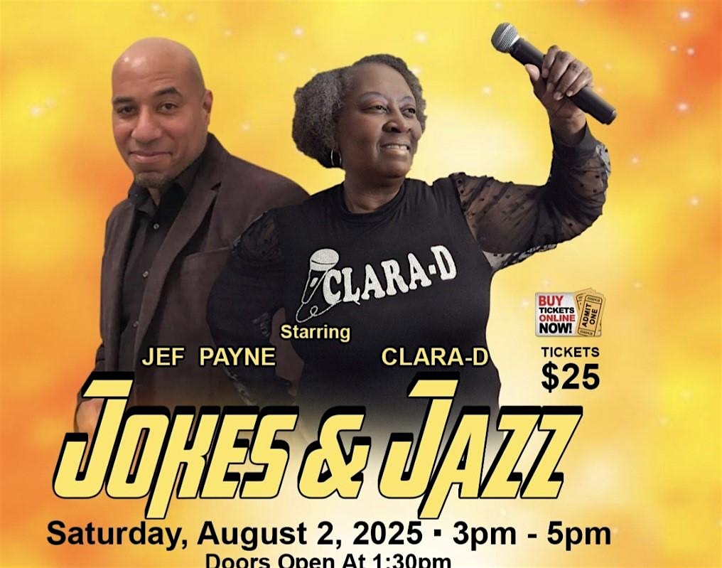 Jokes & Jazz – CLEAN COMEDY FOR THE WHOLE FAMILY. at Martin University – Indianapolis, IN