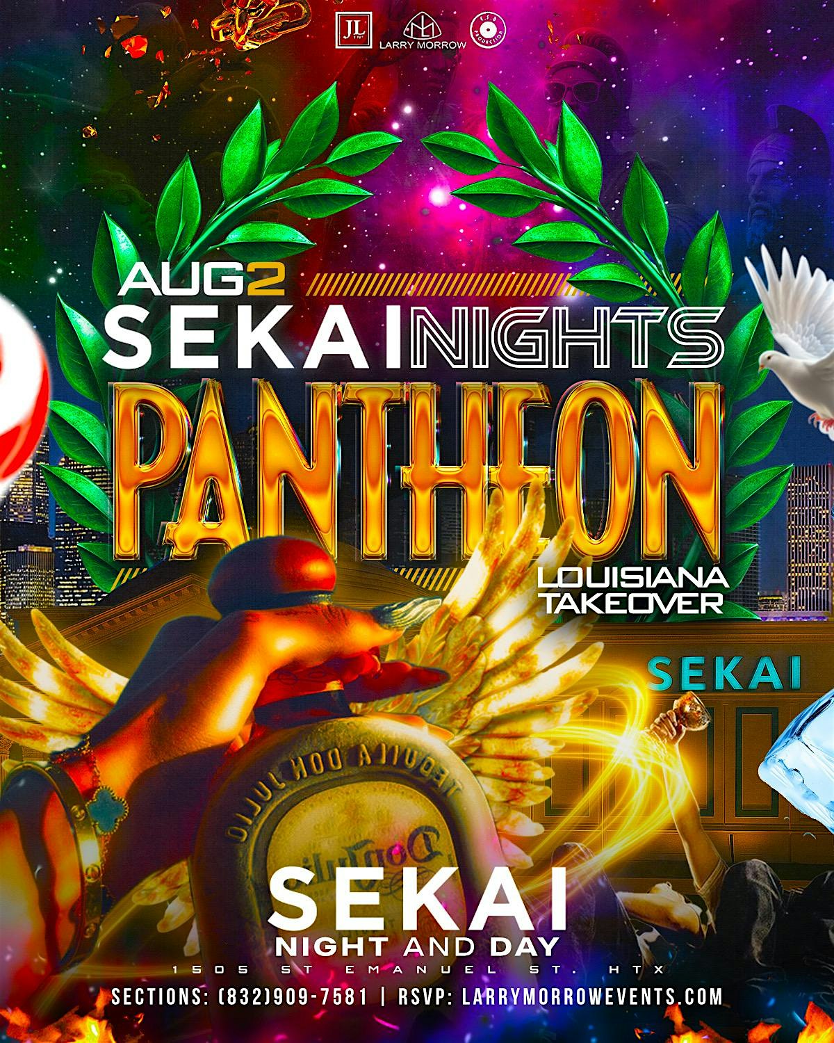 SEKAI NIGHTS : The GREEK Weekend Takeover at Sekai – Houston, TX