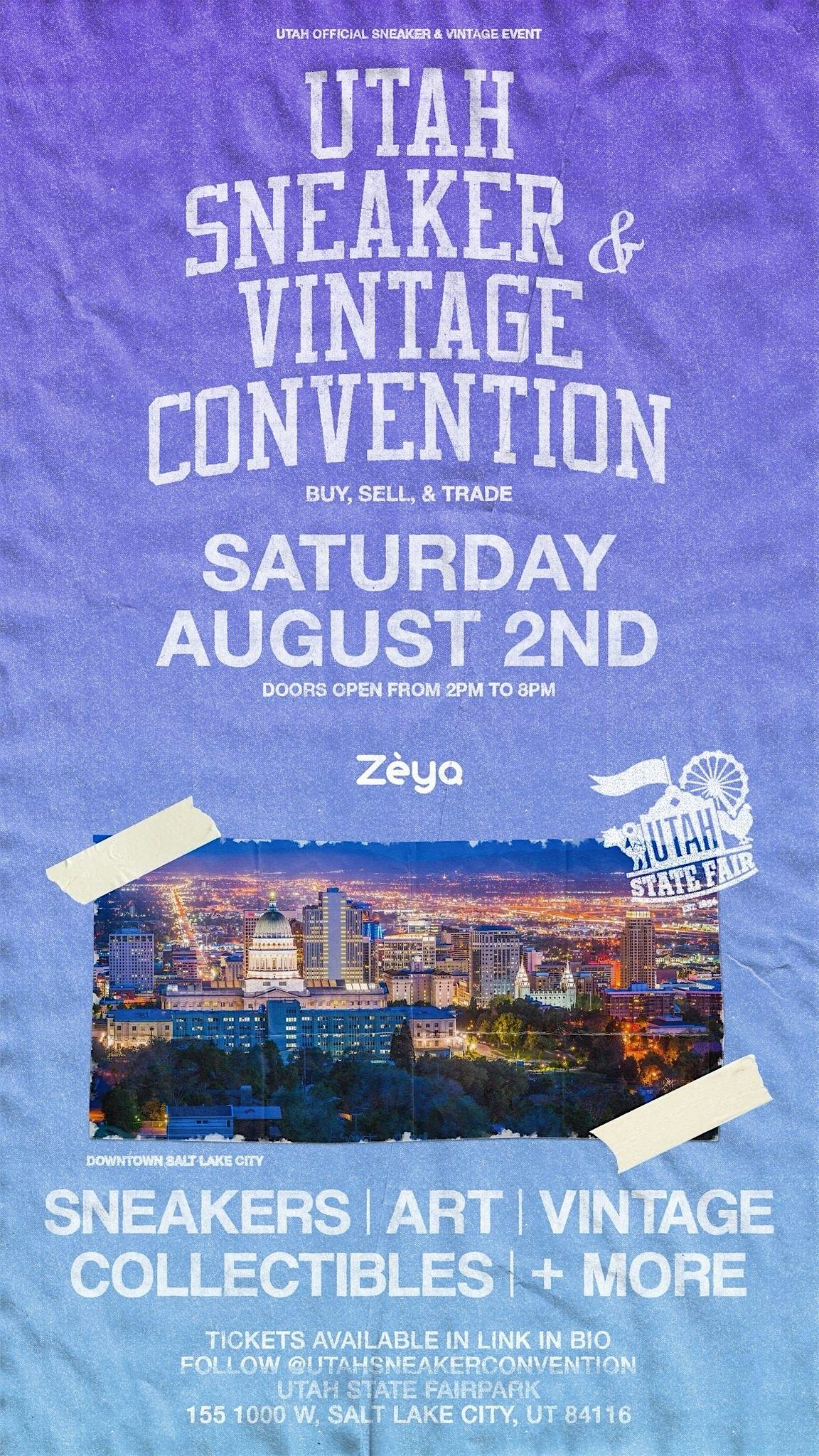 R&R ENT AND UTAH SNEAKER CONVENTION EXPO (LIVE CONCERT) at Utah State Fairpark – Salt Lake City, UT