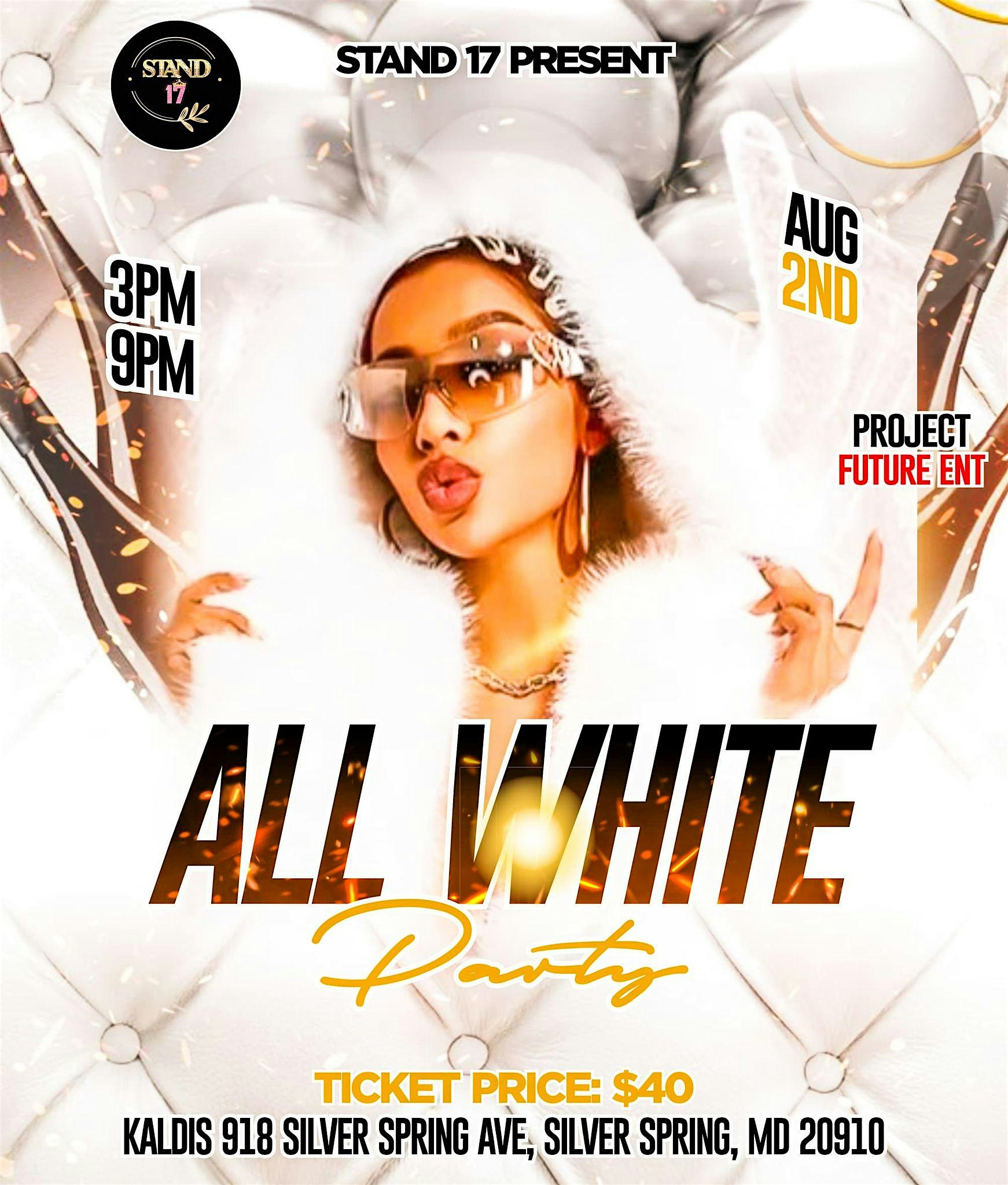 ALL WHITE DAY PARTY at Kaldiâs Social House Silver Spring – Silver Spring, MD