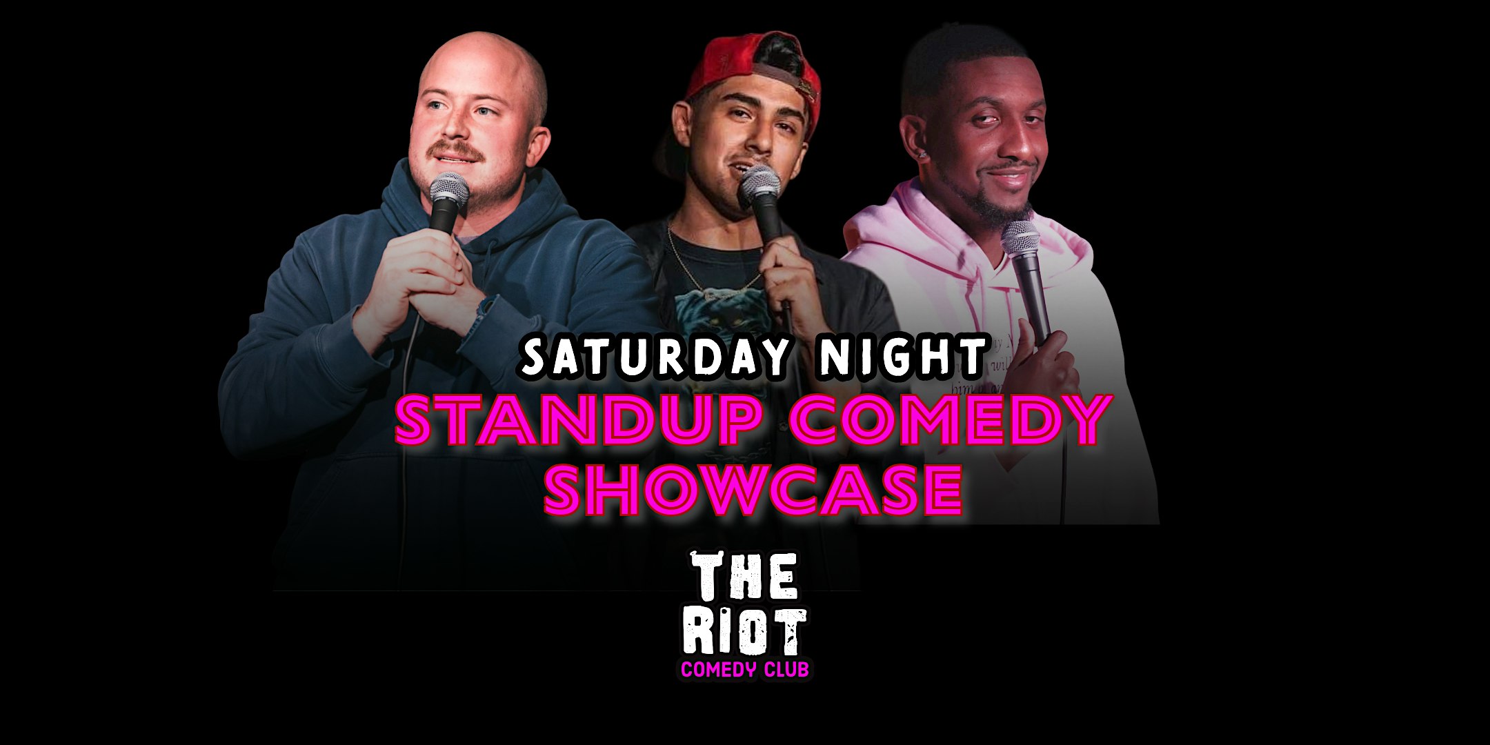 The Riot presents Saturday Night Standup Comedy Showcase at Rudyard’s – Houston, TX