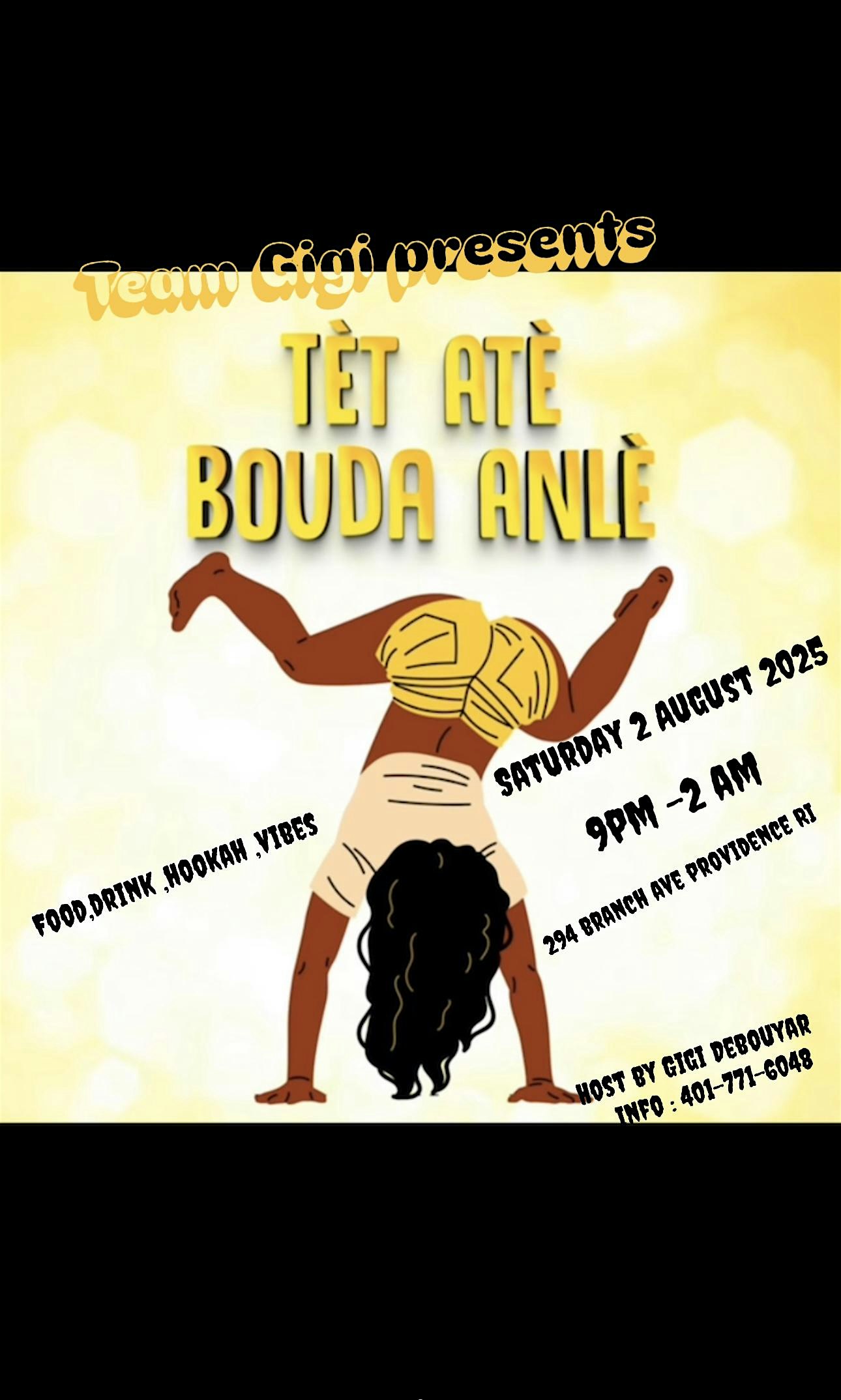 TET ATÈ BOUDA ANLÈ at 294 Branch Ave – Providence, RI