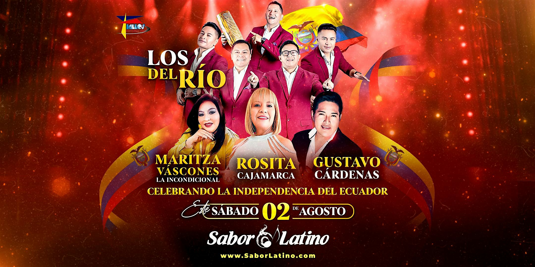 LOS DEL RIO ! MARITZA VASCONES| ROSITA CAJAMARCA| GUSTAVO CARDENAS EN NY at Sabor Latino – Queens, NY