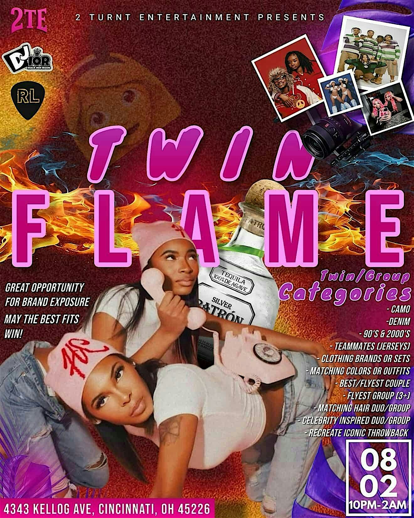 2TE Twin Flame at Riverfront Live – Cincinnati, OH