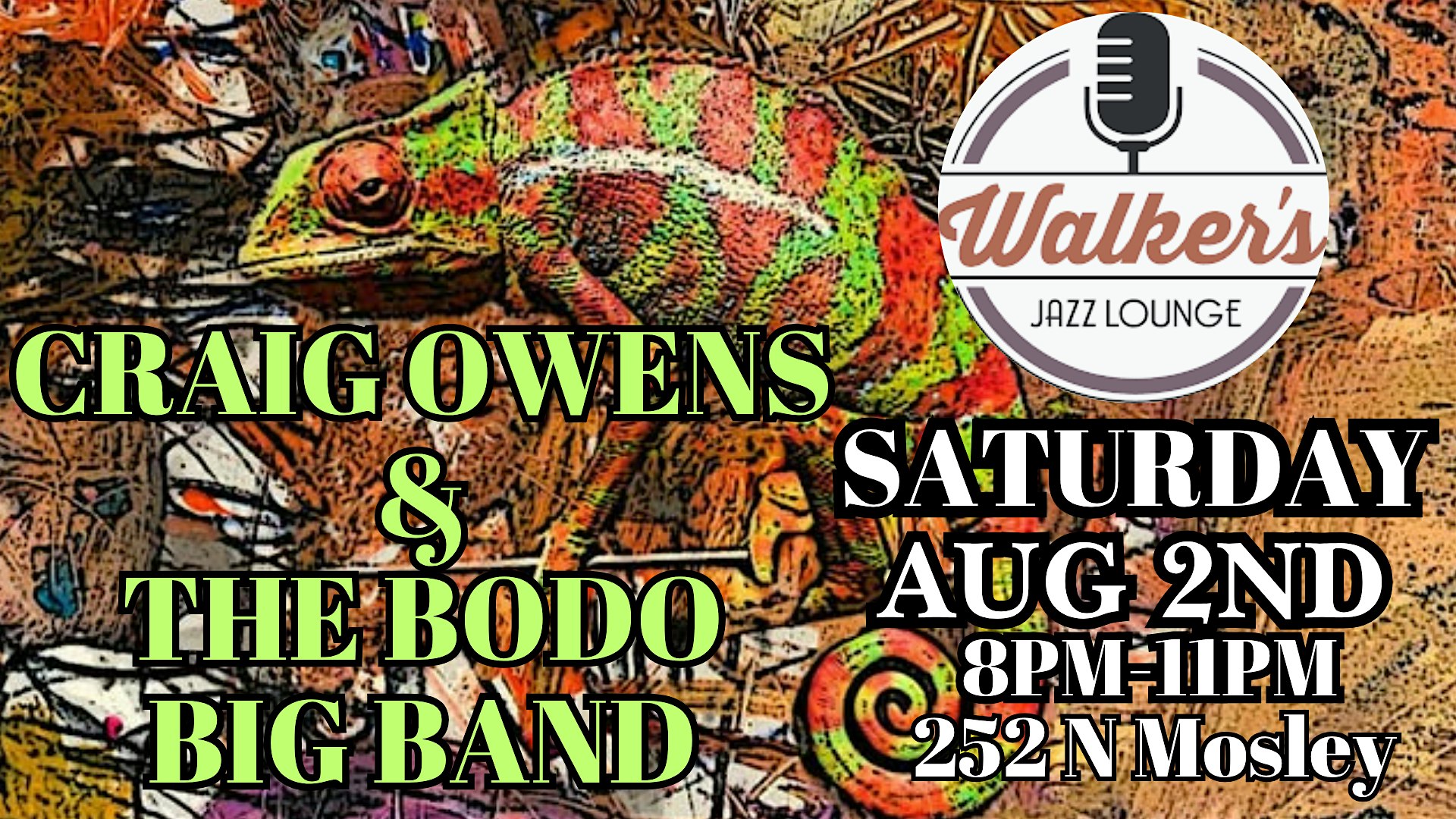 Bodo Big Band – At Walker’s Jazz Lounge at Walker’s Jazz Lounge – Wichita, KS