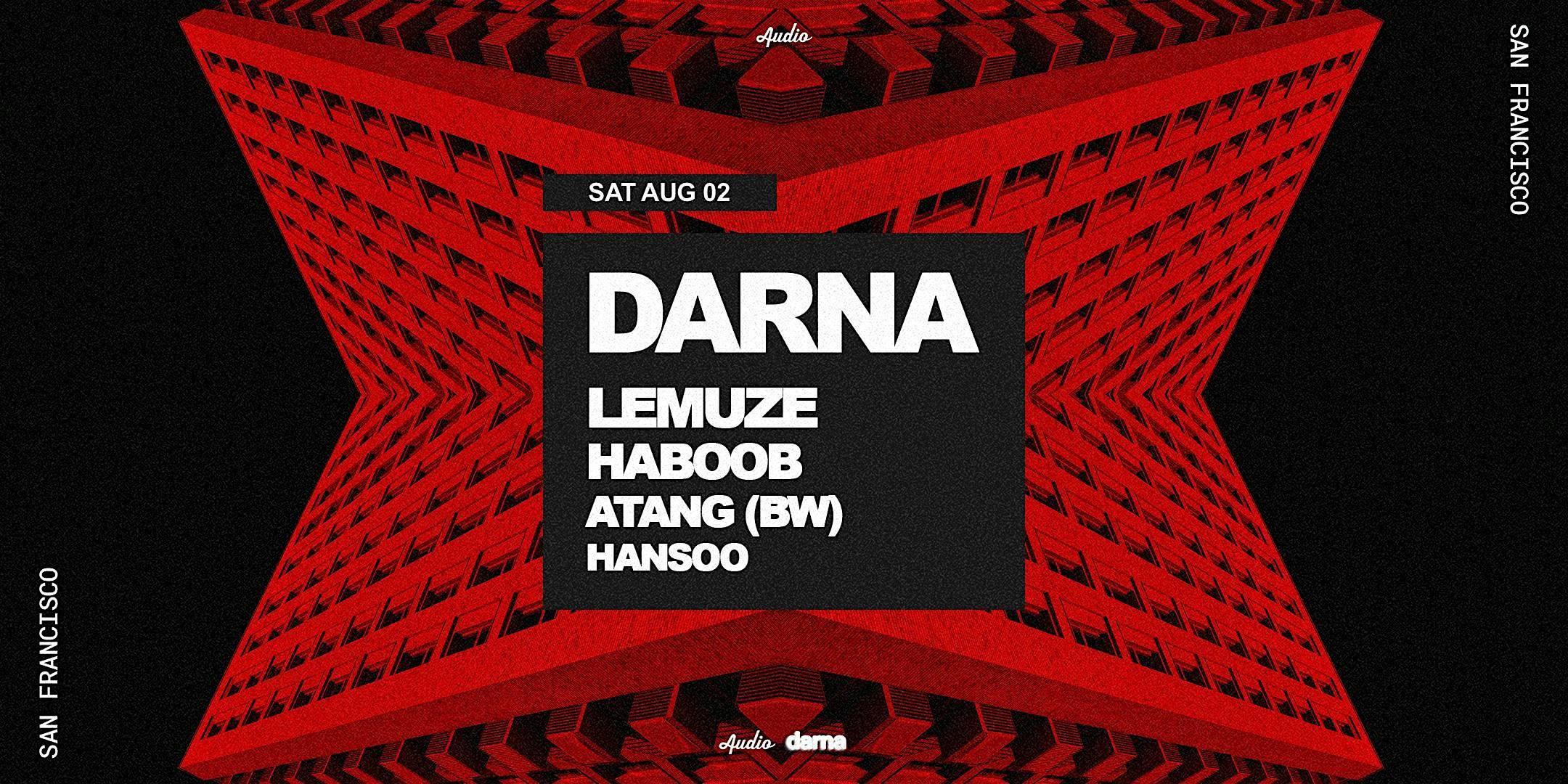 DARNA at Audio SF – San Francisco, CA