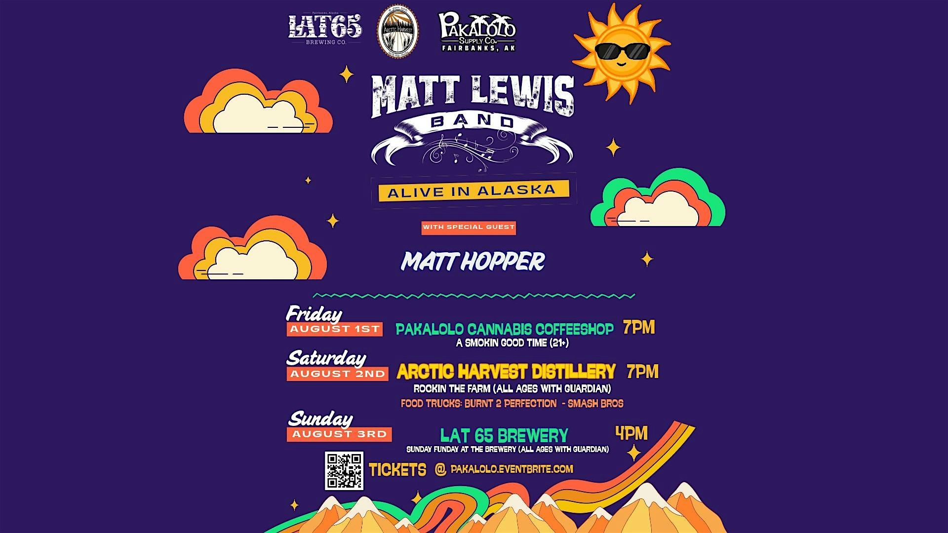 The Matt Lewis Band – Alive in Alaska at Arctic Harvest at Arctic Harvest – North Pole, AK