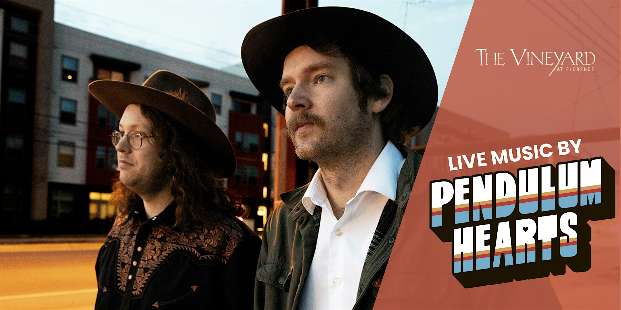 Live Music by Pendulum Hearts at The Vineyard at Florence – Florence, TX