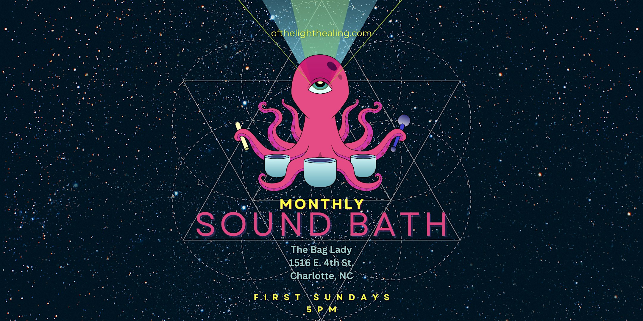 Monthly Sound Bath @ The Bag Lady at The Bag Lady: Intuitive Gifts LLC – Charlotte, NC