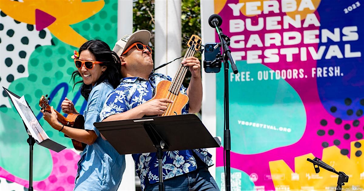 SF Uke Jam’s Summer Uke-splosion at YBG Festival at Yerba Buena Gardens – San Francisco, CA
