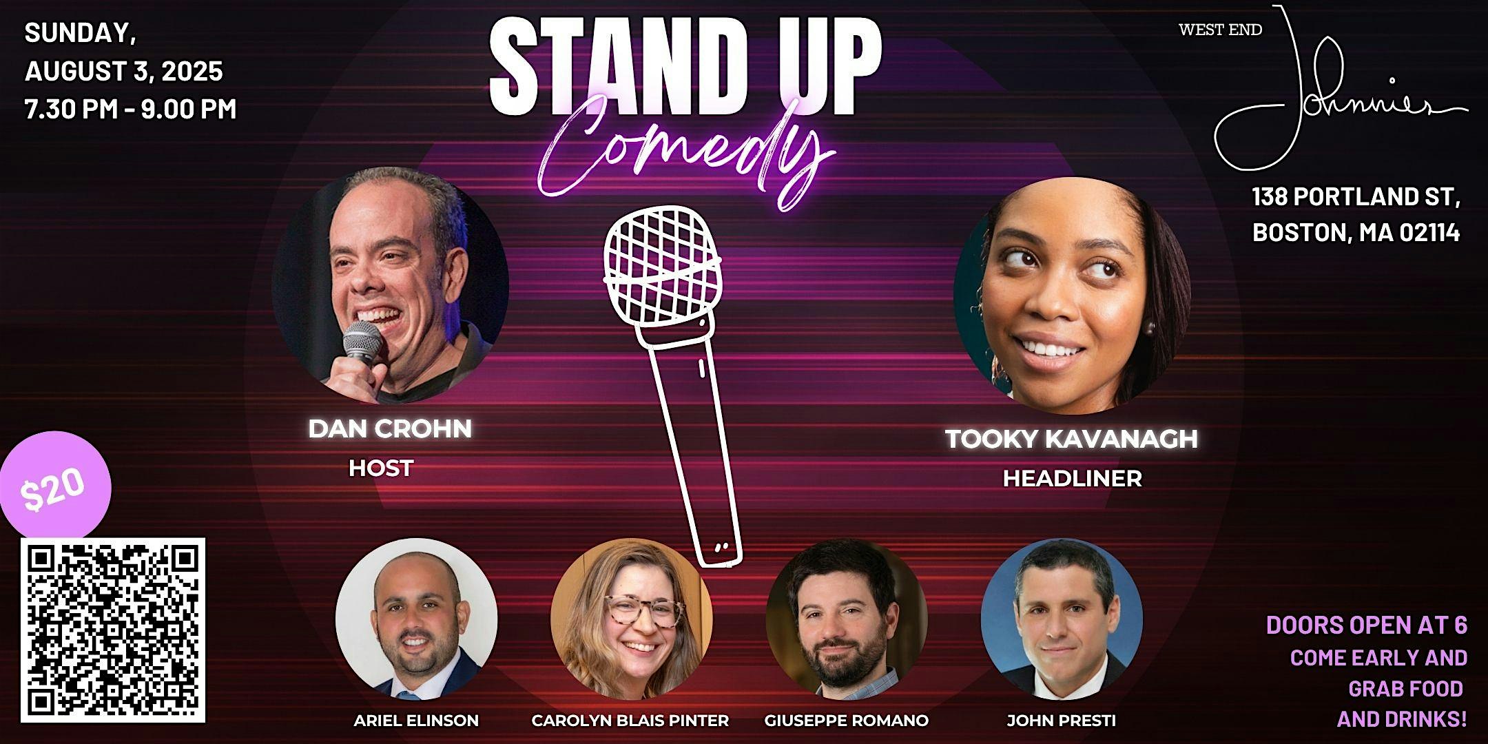 The Hacks Comedy Night at West End Johnnie’s at West End Johnnie’s – Boston, MA