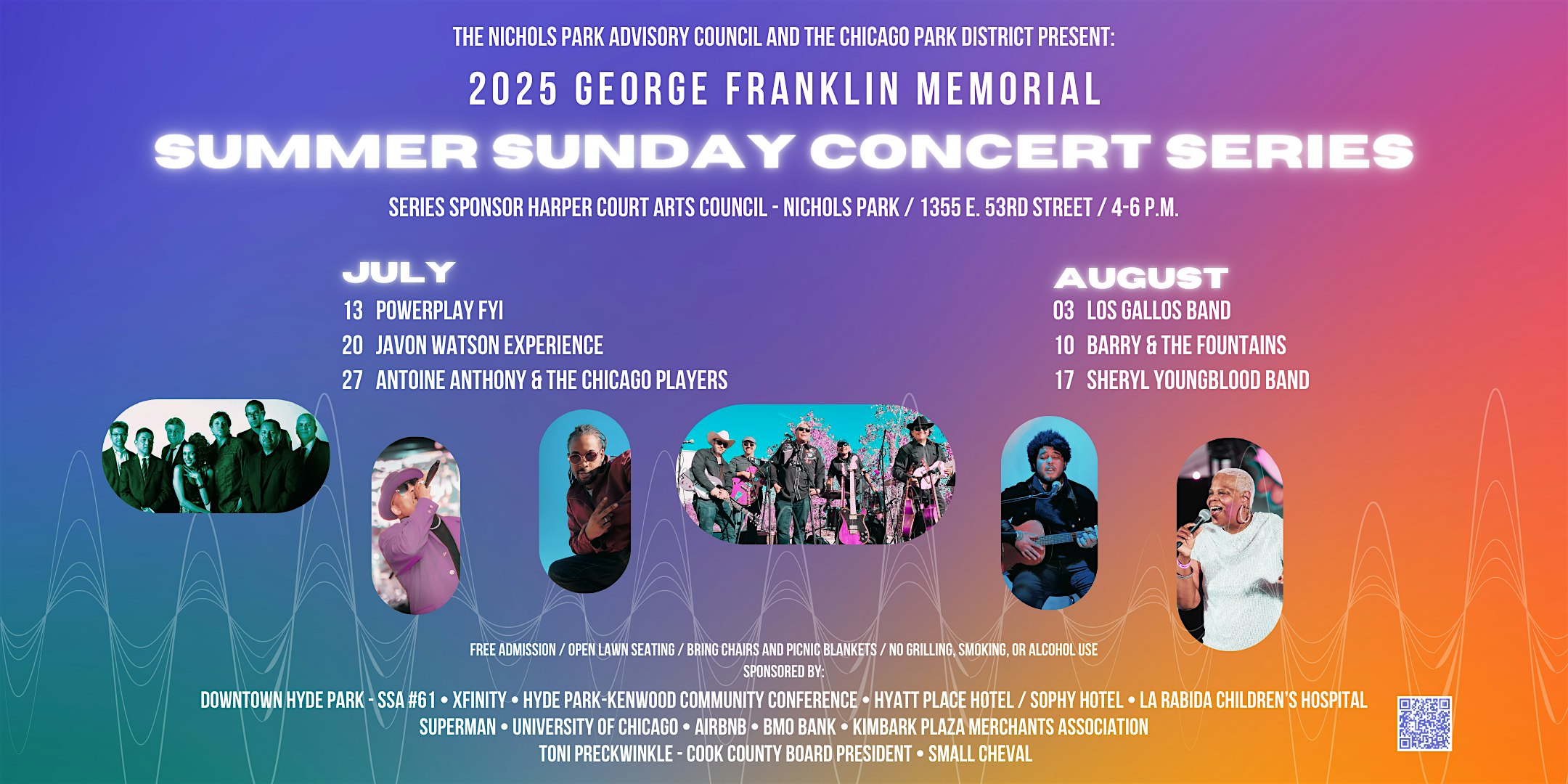 LOS GALLOS BAND at Nichols Park Fieldhouse – Chicago, IL