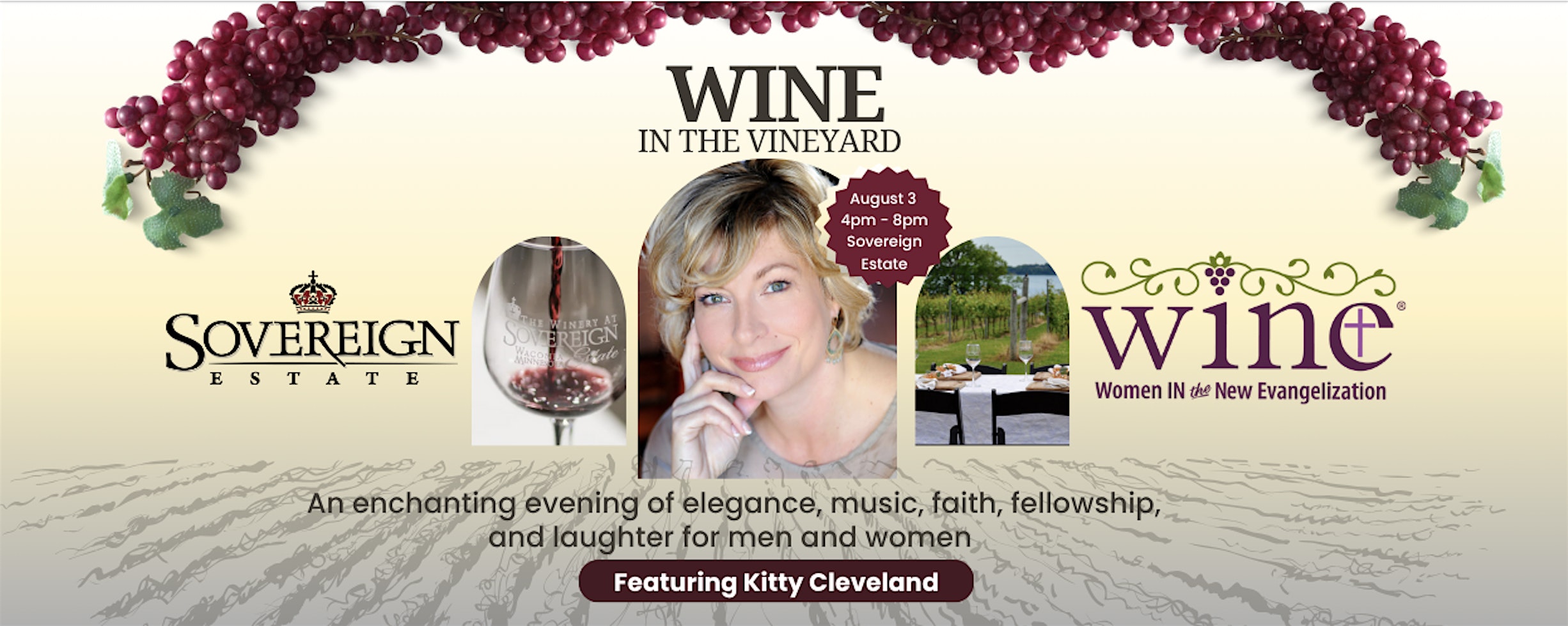 WINE in the Vineyard at Sovereign Estate Wine – Waconia, MN