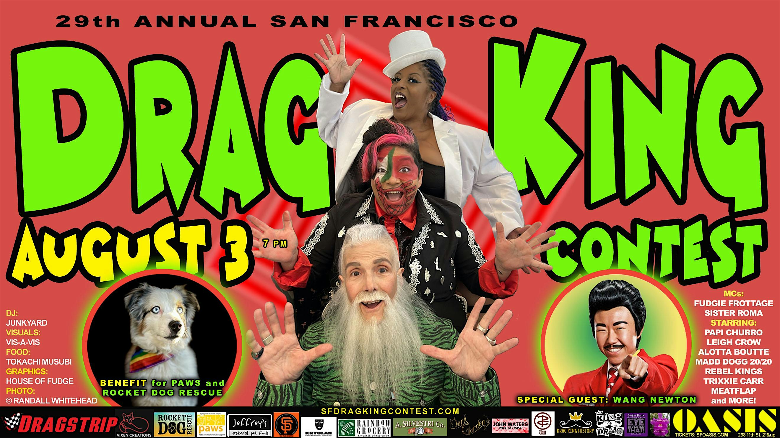 The San Francisco Drag King Contest – 29th Annual at OASIS – San Francisco, CA