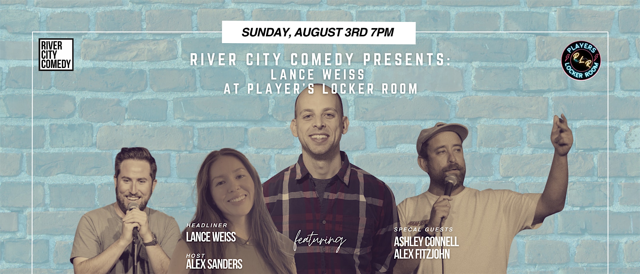 COMEDY SHOW! @ Players Locker Room – Jacksonville, FL – 8/3/25 @ 7PM! at Players Locker Room – Jacksonville, FL