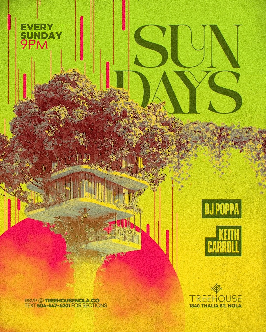 SUNDAYS @ Treehouse | Every Sunday Night 9pm at Treehouse – New Orleans, LA