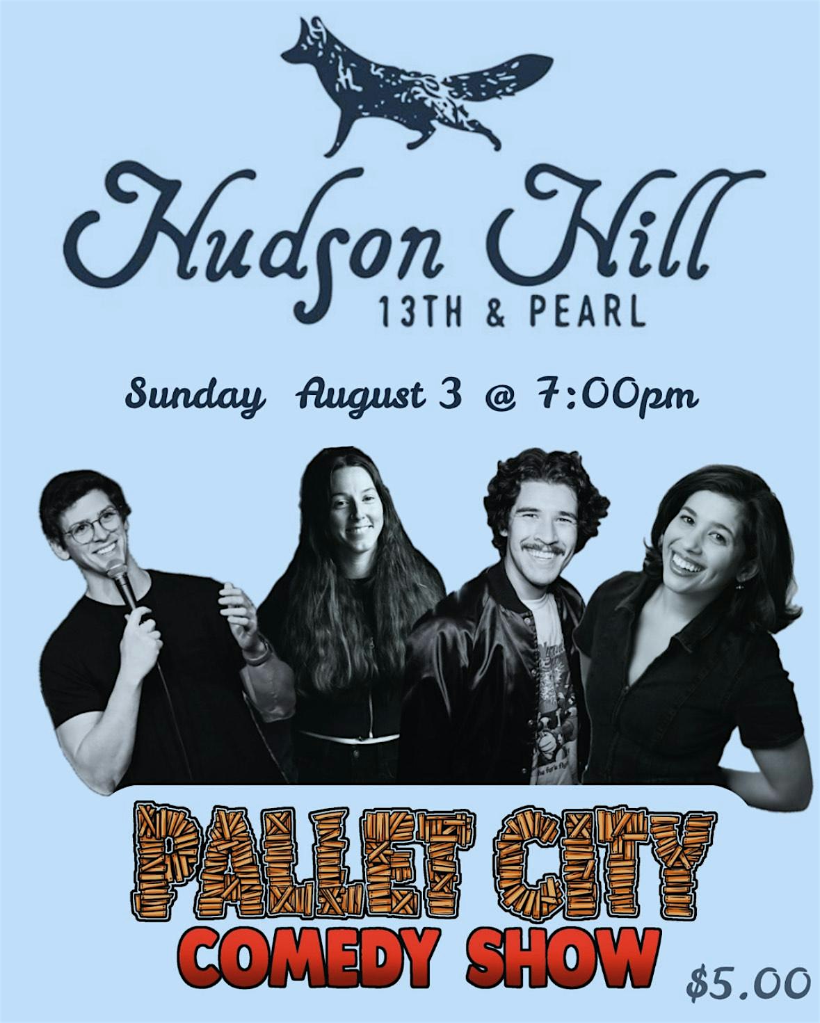 Sunday Comedy @ Hudson Hill at Hudson Hill – Denver, CO