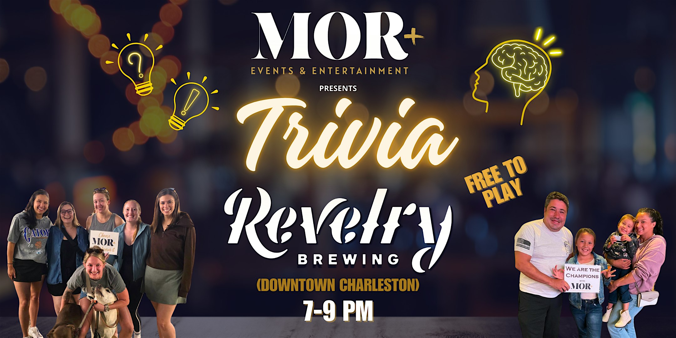 MOR Trivia Night @ Revelry Brewing at Revelry Brewing Co – Charleston, SC