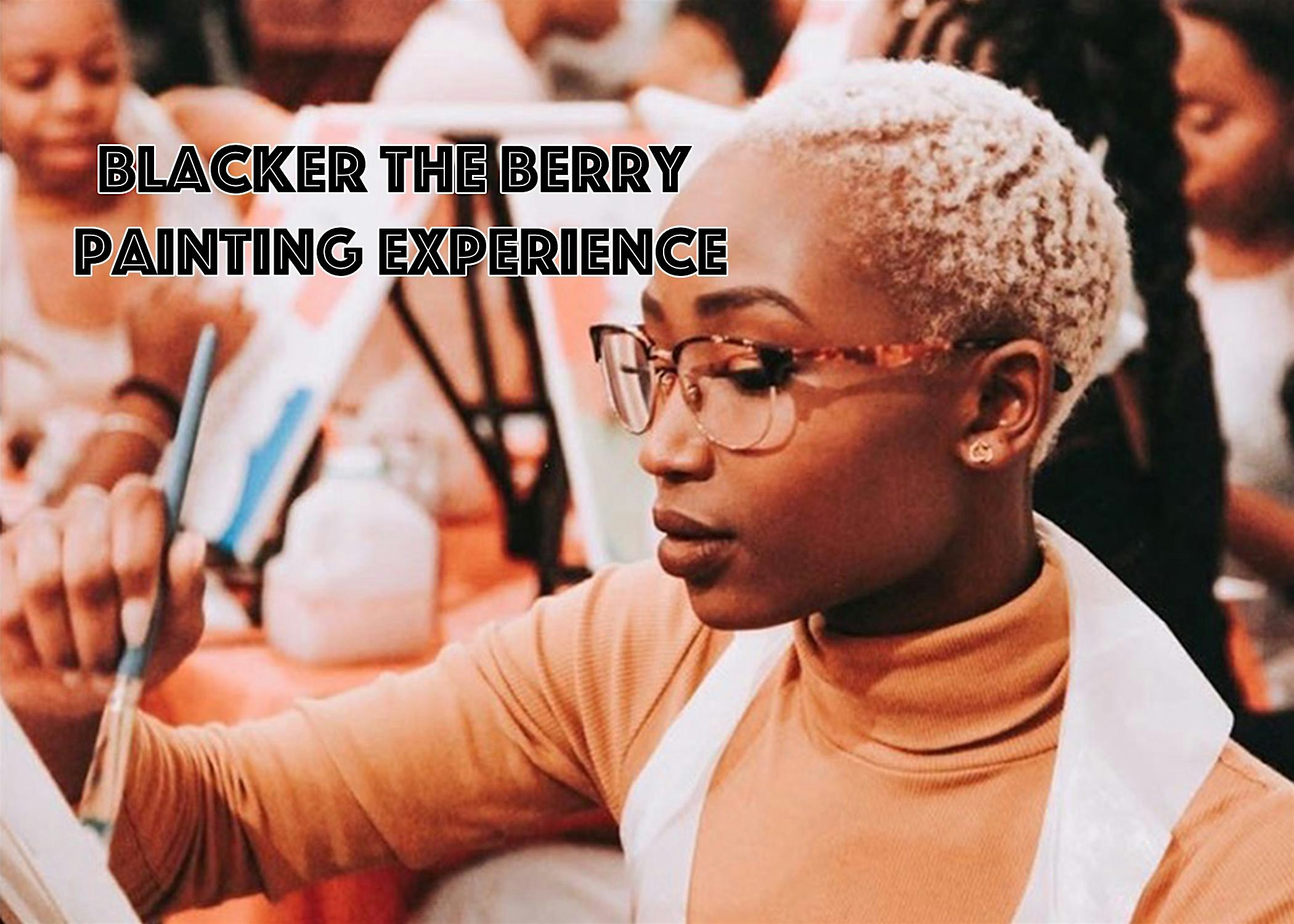 Blacker The Berry Portrait Painting Experience at Johnavich Studios: The Upper Room – Dallas, TX