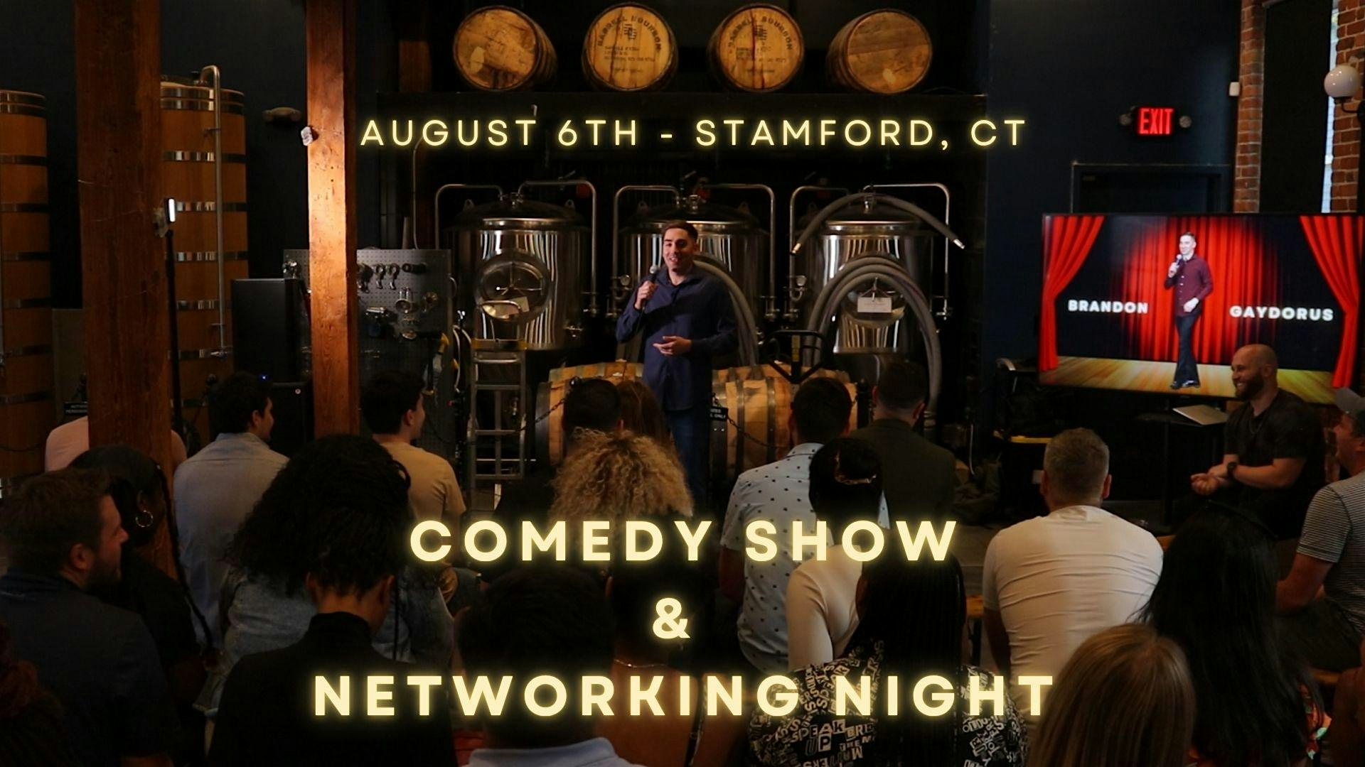 Comedy Show & Networking Night at Third Place by Half Full Brewery – Stamford, CT