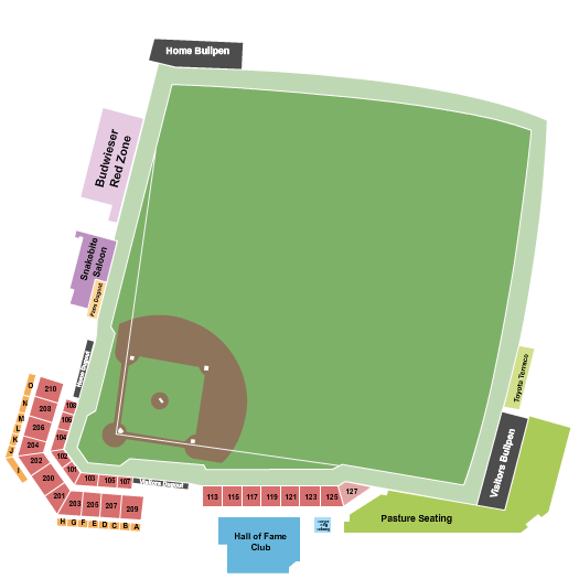 Visalia Rawhide vs. Rancho Cucamonga Quakes at Valley Strong Ballpark – Visalia,