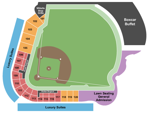 Montgomery Biscuits vs. Biloxi Shuckers at Montgomery Riverwalk Stadium – Montgomery,