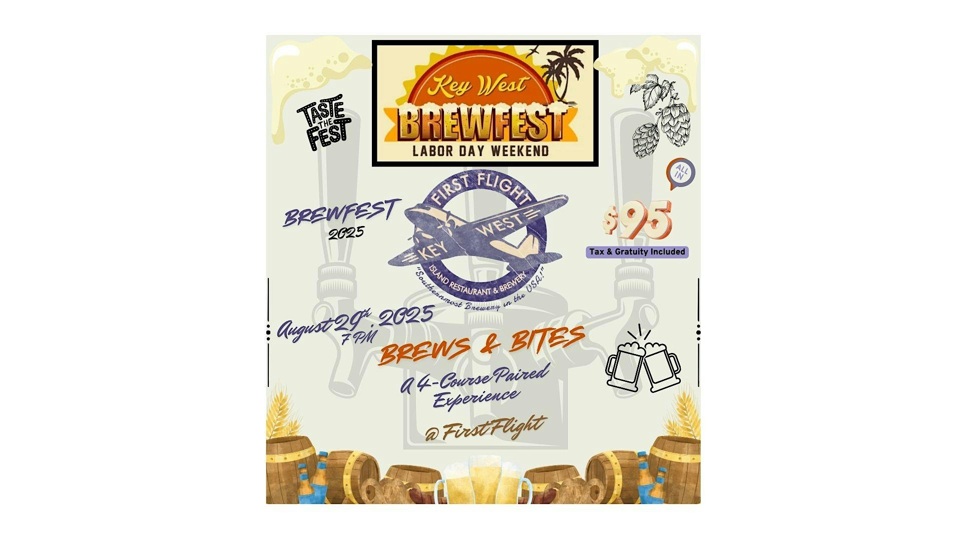 Brews & Bites: A 4-Course Paired Experience at First Flight Island Restaurant & Brewery – Key West, FL