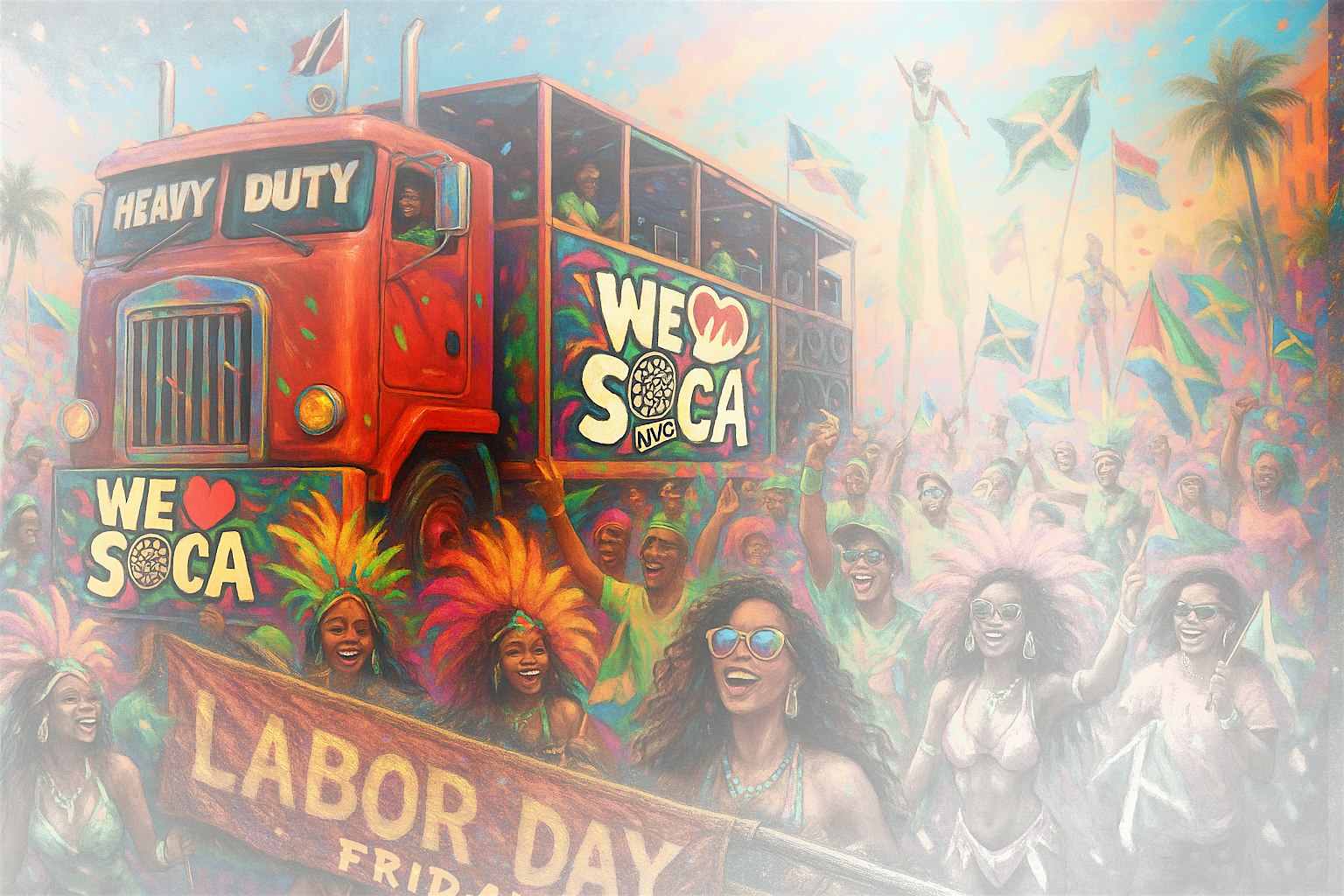 WE LOVE SOCA: INTRO TO LABOR DAY at The Morgan Bar Restaurant & Lounge – Brooklyn, NY