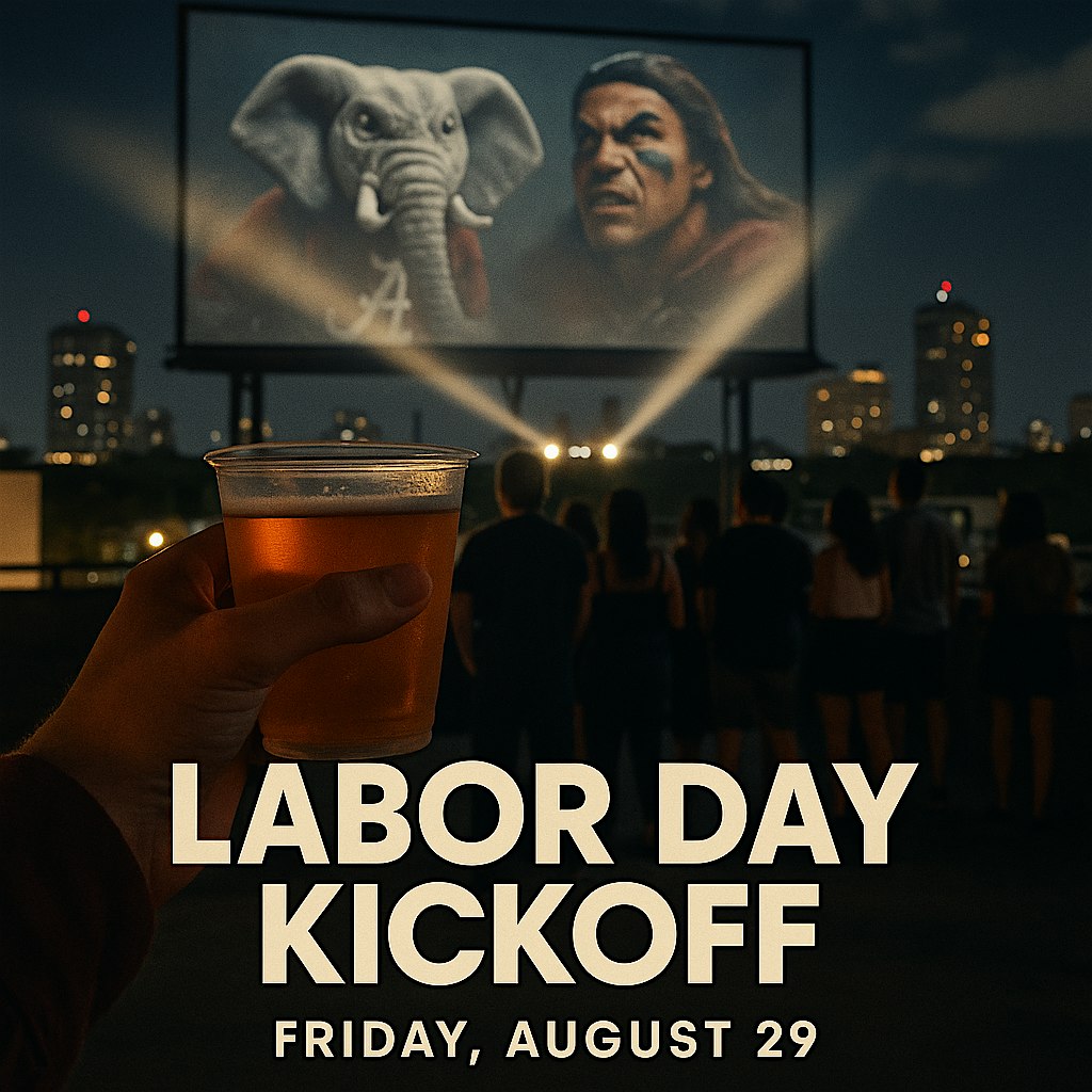 LABOR DAY WEEKEND: ROOFTOP KICKOFF at Eve on Adams – Tallahassee, FL