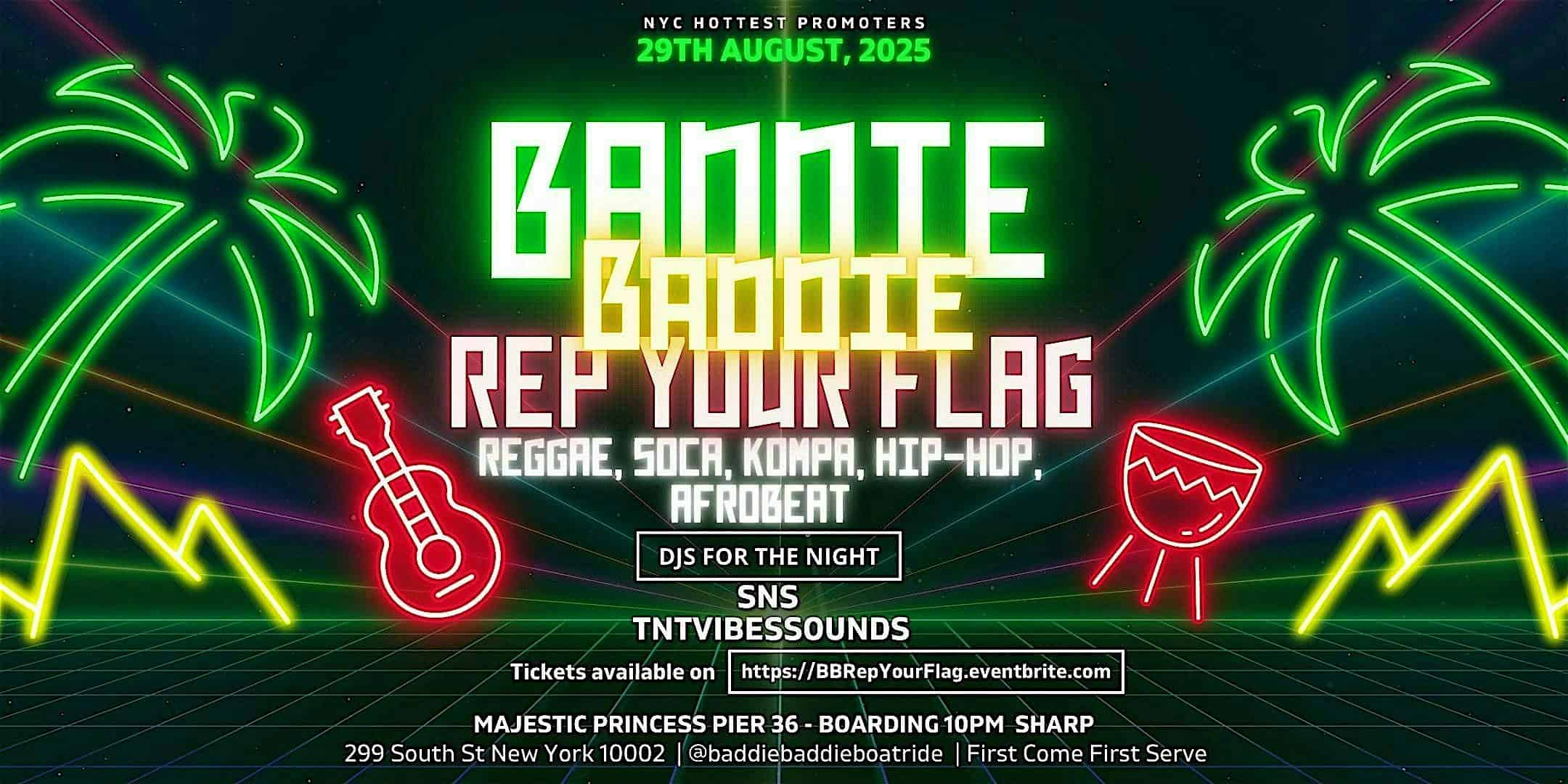 Baddie Baddie Rep Your Flag Boatride at 299 South St – New York, NY