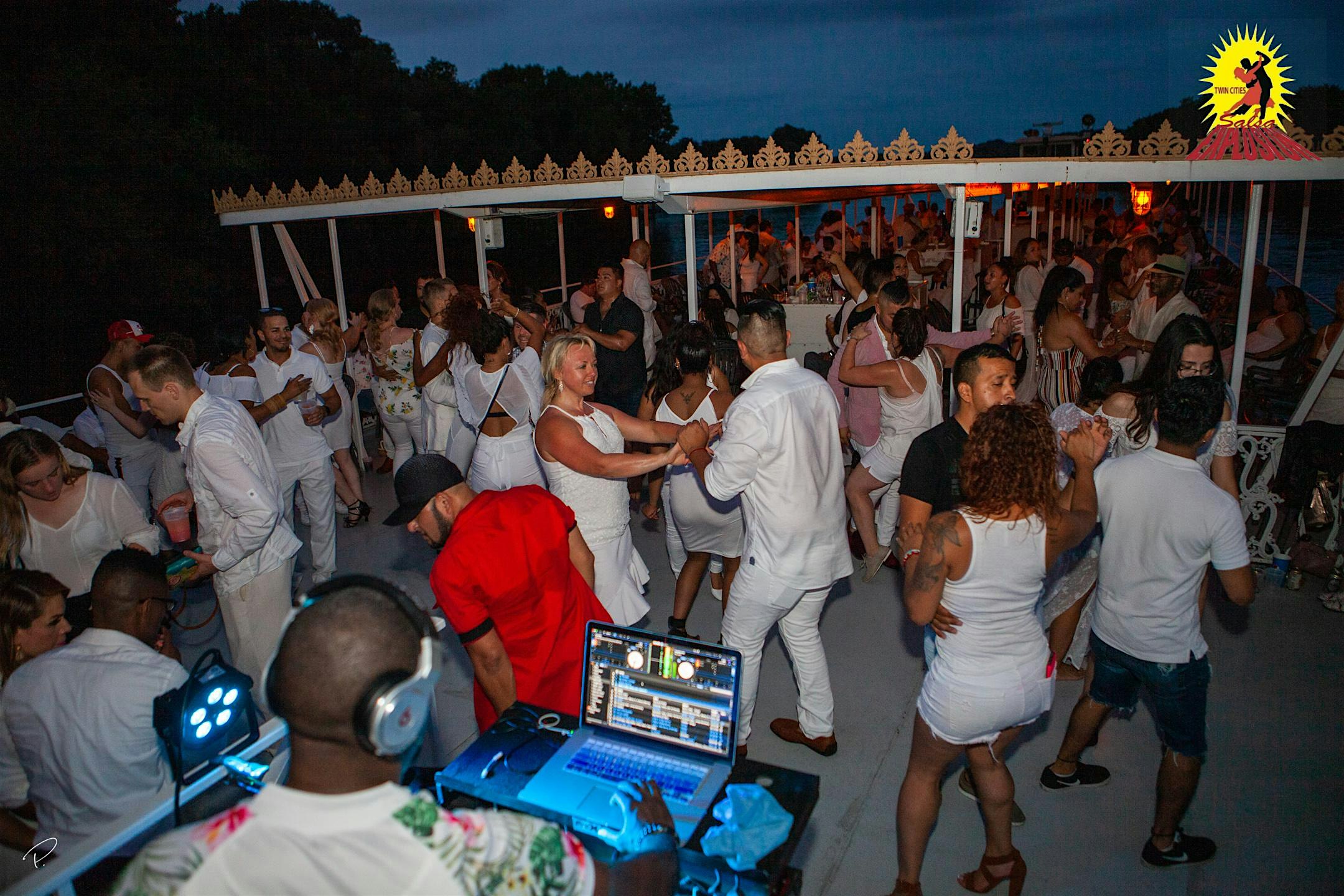 Labor Day Weekend All White Party Salsa & Bachata Boat Cruise at Padelford Riverboats Harriet Island, – St Paul, MN