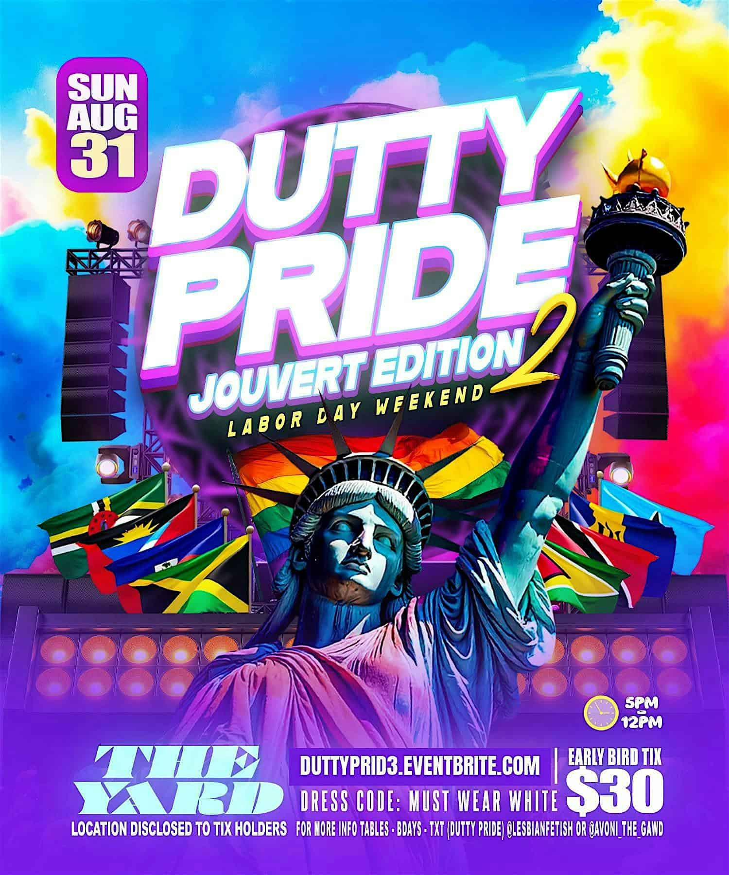 DUTTY PRIDE 2 at 722 Saratoga Ave – Brooklyn, NY
