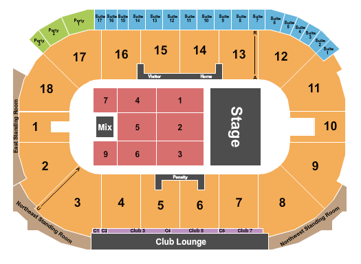 Vishal-Shekhar at Paramount Fine Foods Centre – Mississauga, Canada
