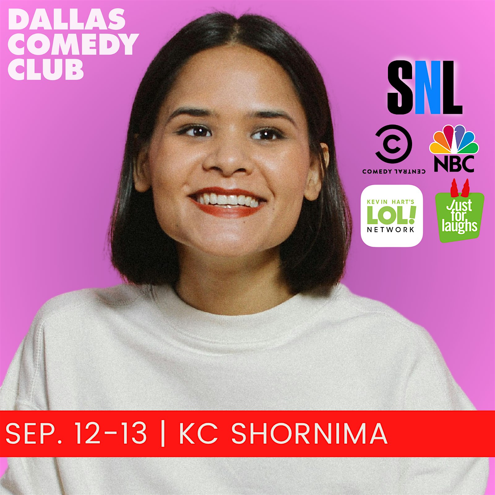 Dallas Comedy Club Presents: KC SHORNIMA at Dallas Comedy Club – Dallas, TX