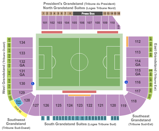 CF Montreal vs. St. Louis City SC at Stade Saputo – Montreal, Canada